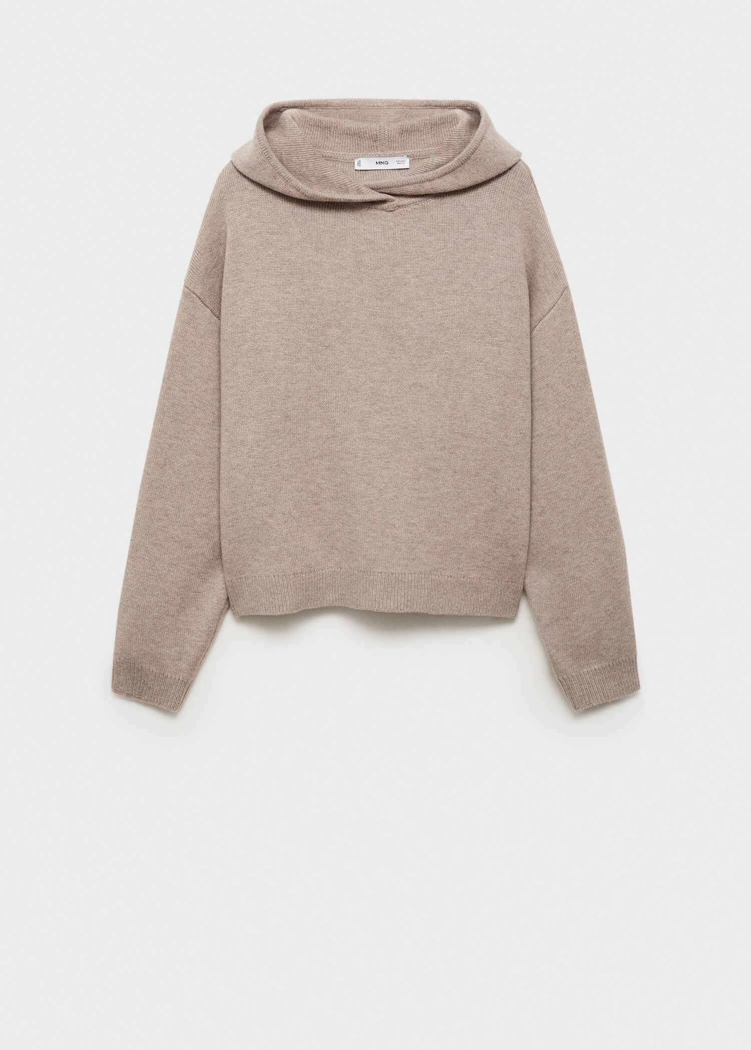 Wool-blend hooded sweater - Article without model