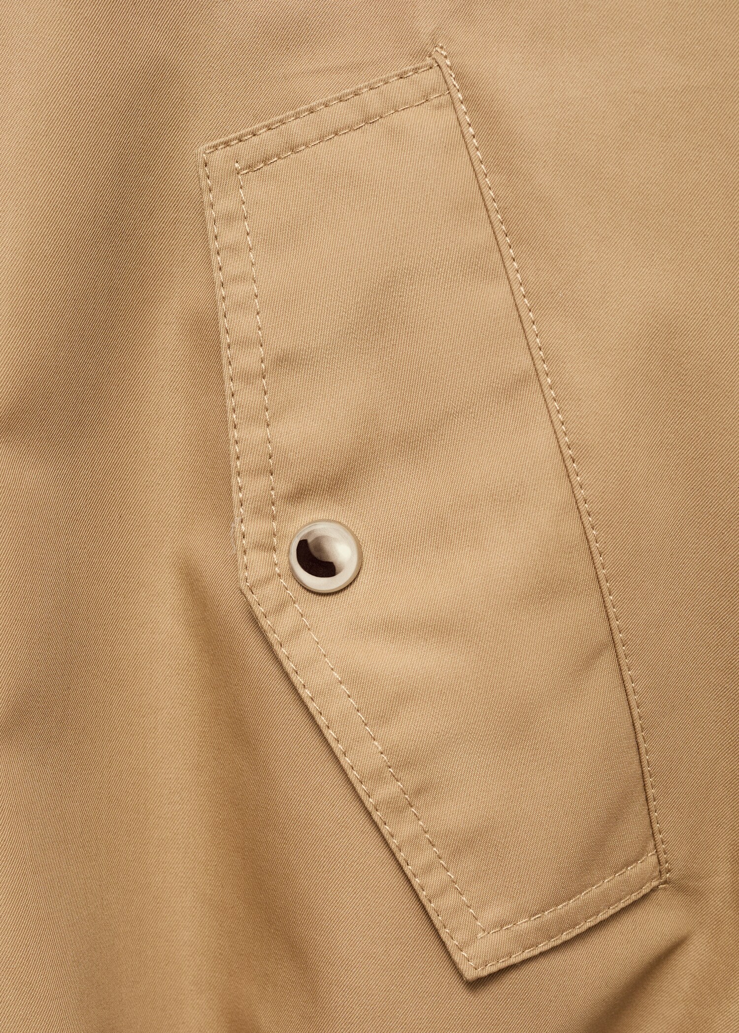 Parka algodón bajo fruncido - Detalle del artículo 8