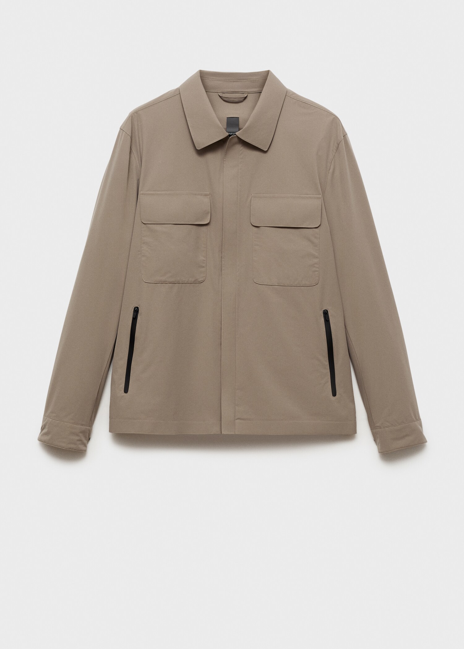 Water-repellent jacket with pockets - Article without model