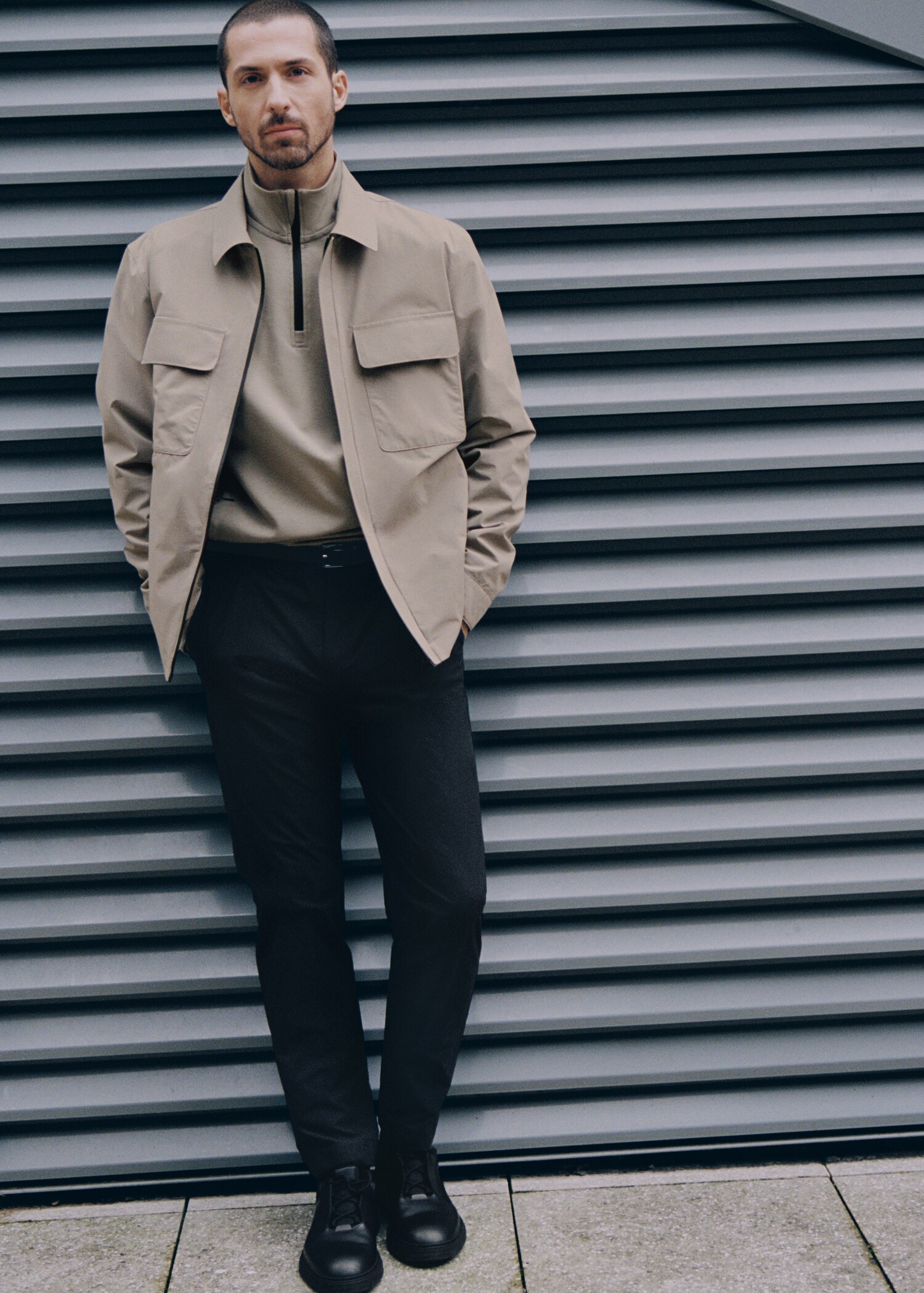 Water-repellent jacket with pockets - Details of the article 5