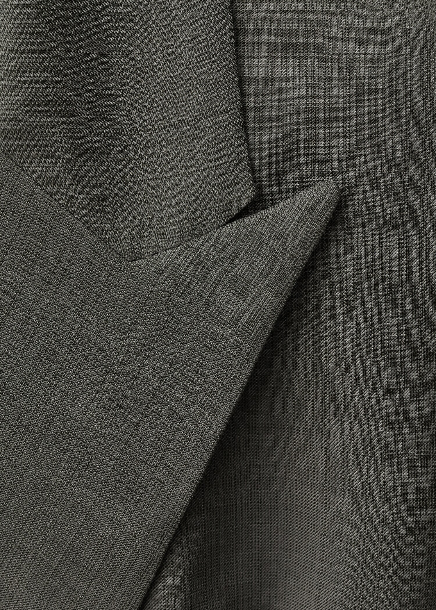 Oversized double-breasted suit jacket - Details of the article 0