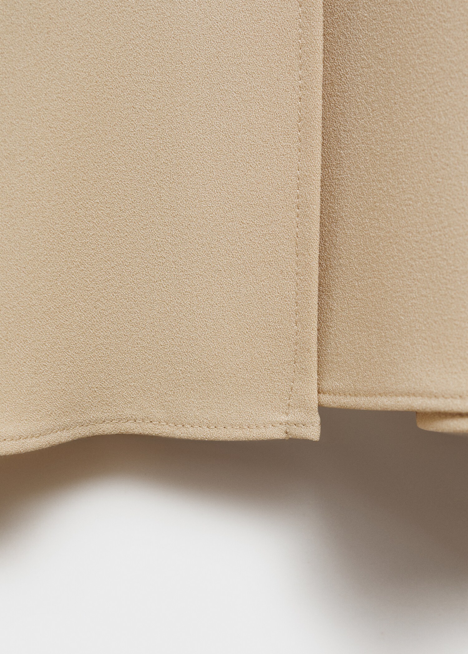 Robe à ceinture tissu combiné - Détail de l'article 8