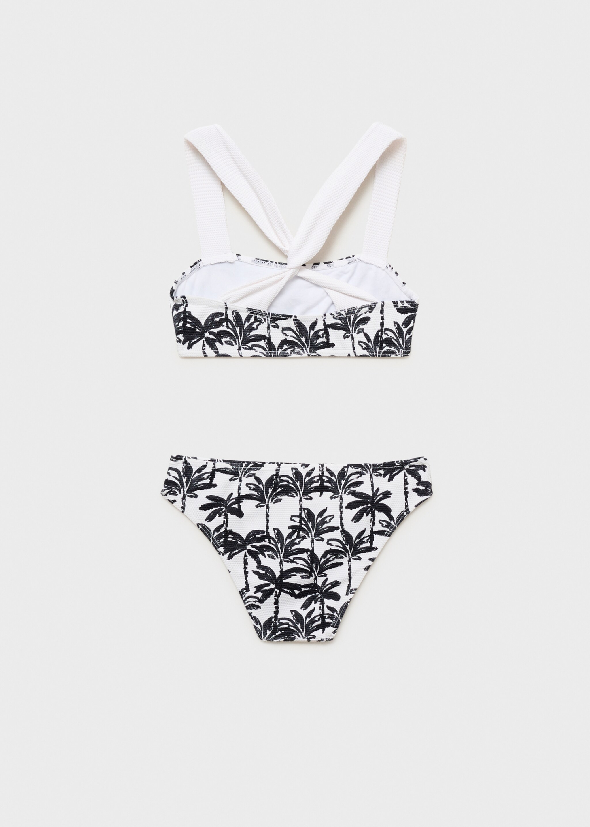 Bikini imprimé palmiers - Verso de l’article