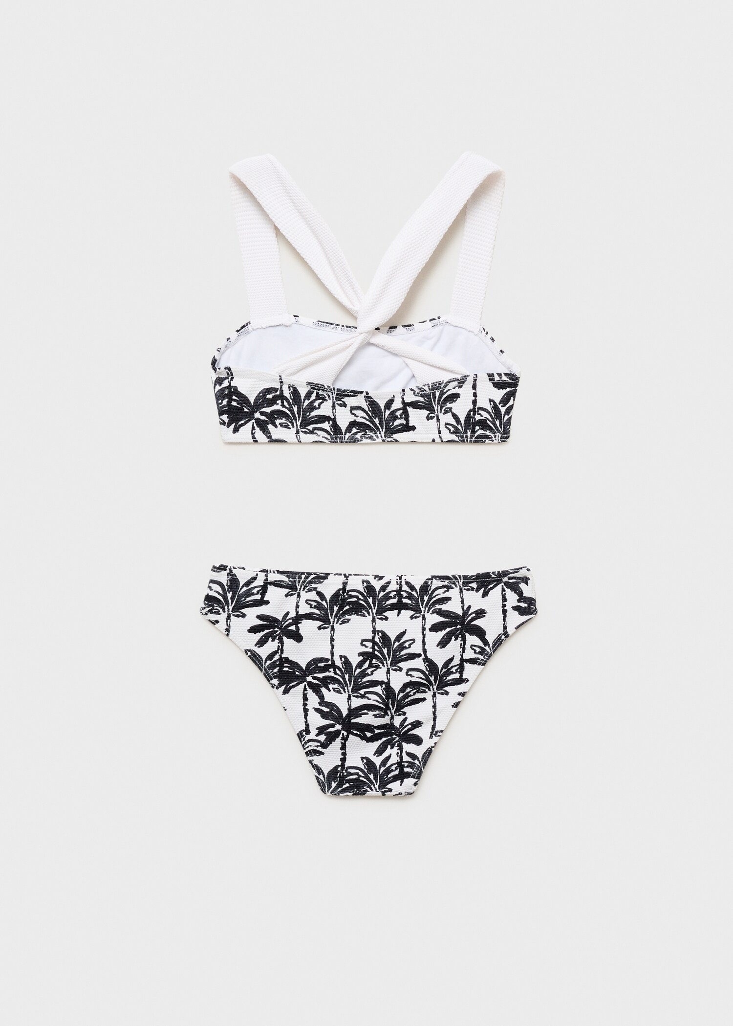 Bikini imprimé palmiers - Verso de l’article
