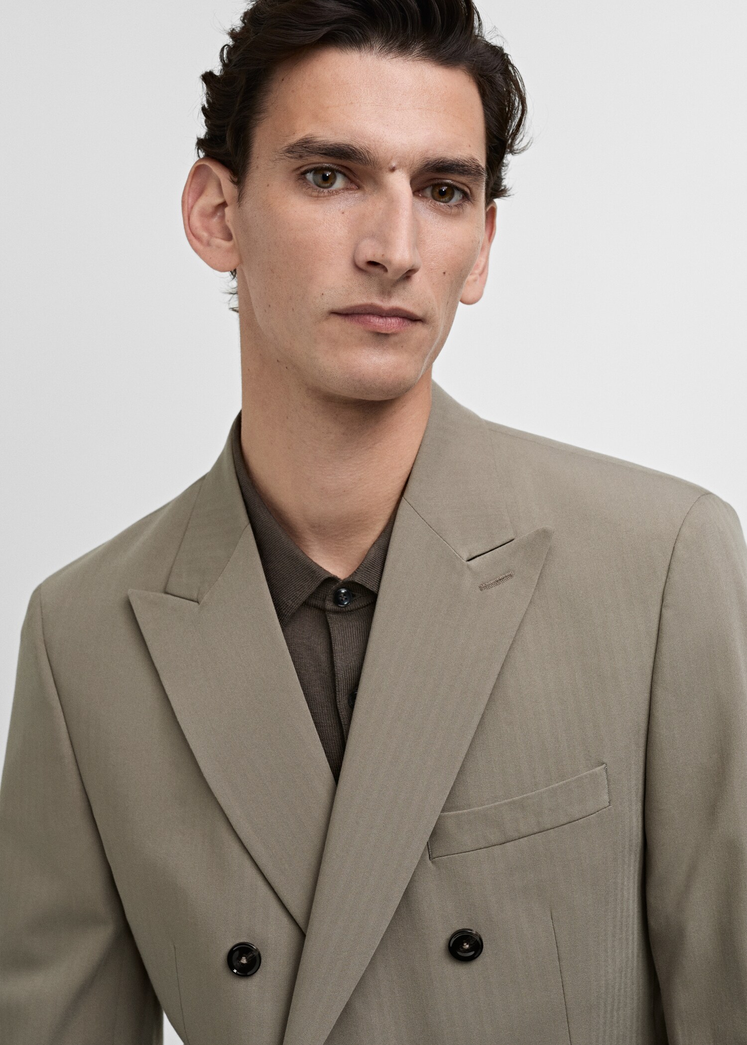 Americana traje Mónaco cruzada slim fit - Detalle del artículo 1