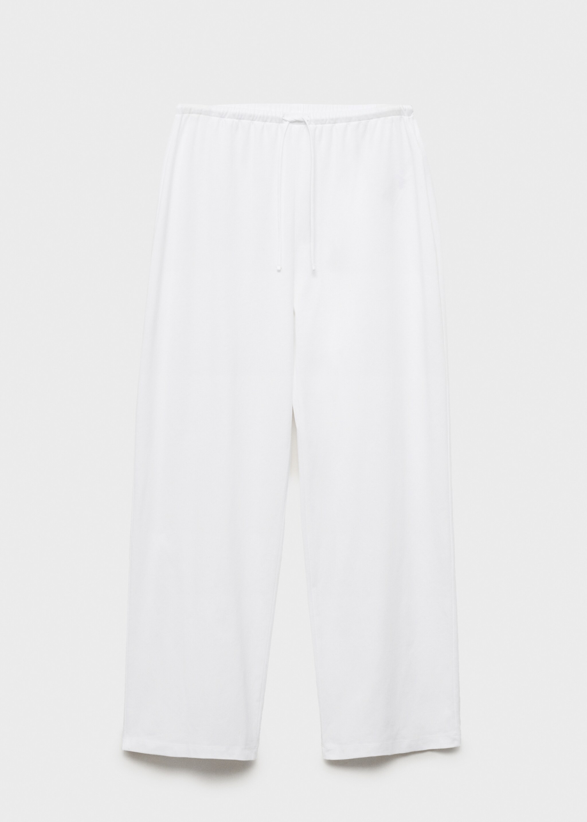 Long cotton trousers - Article without model