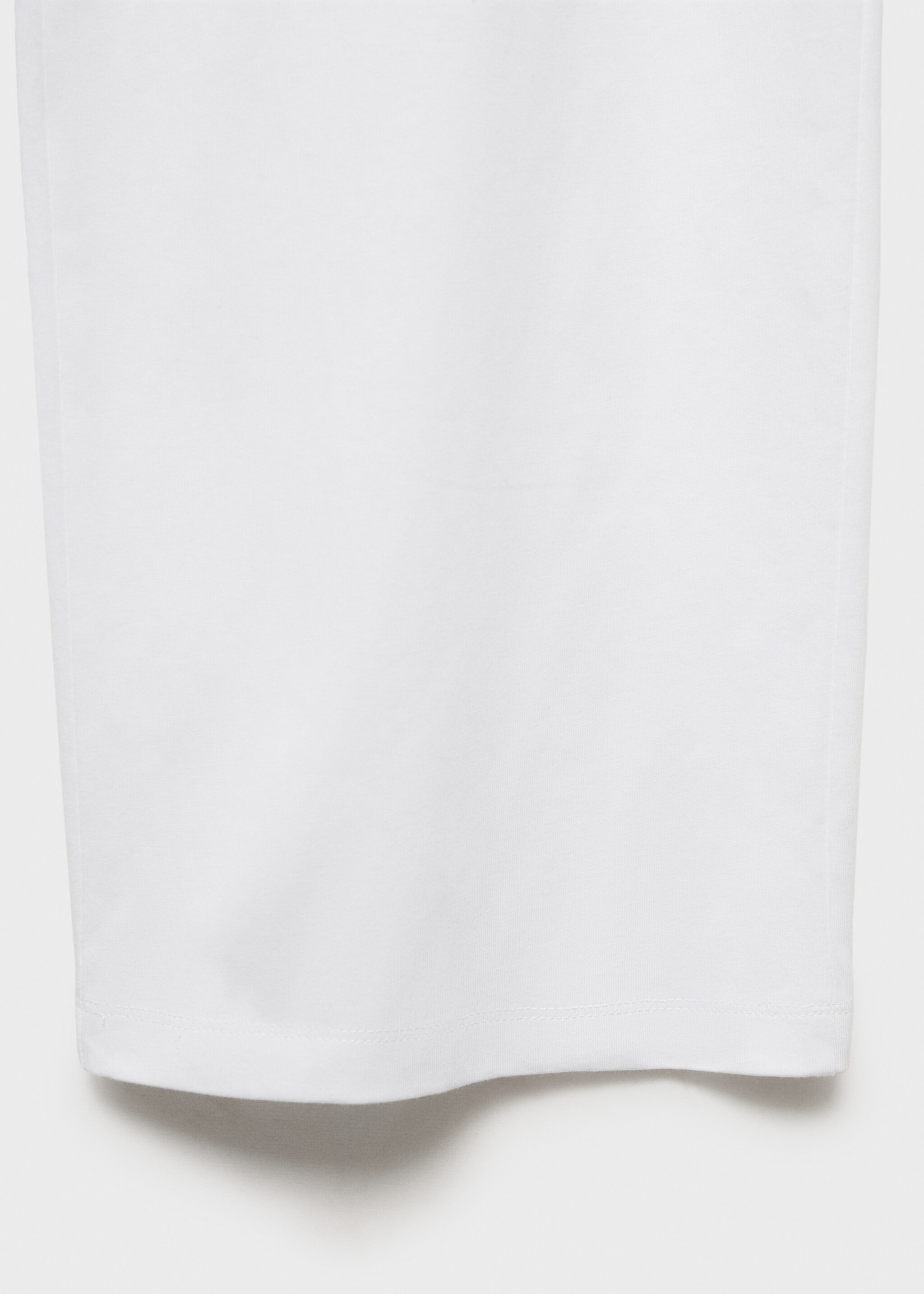 Long cotton trousers - Details of the article 0