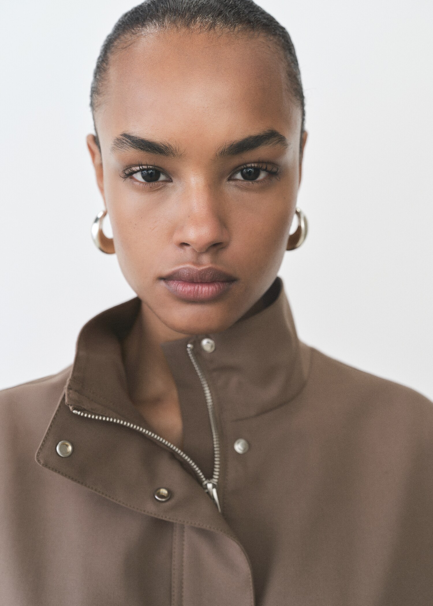 Oversized gilet with pockets - Details of the article 1