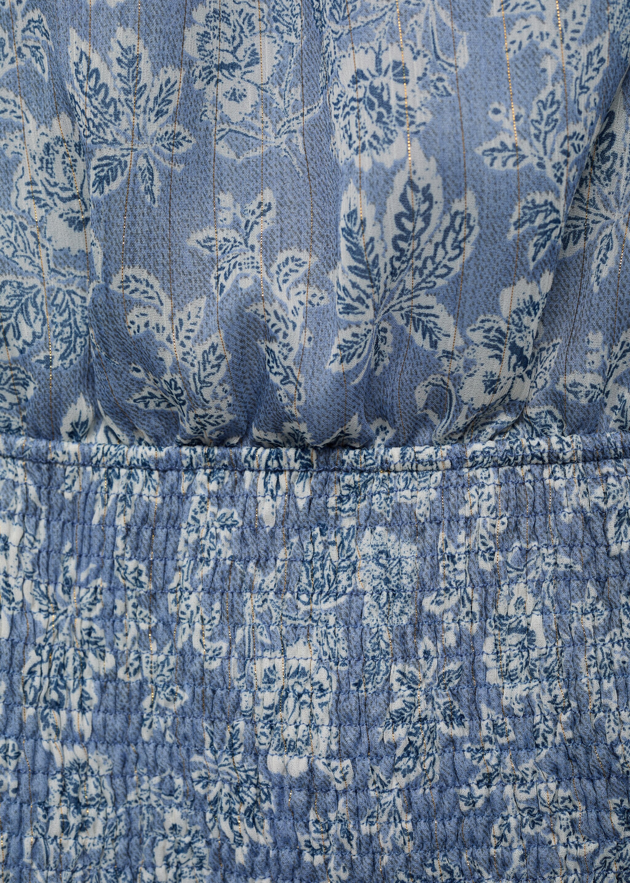 Vestido estampado cuello halter - Detalle del artículo 8