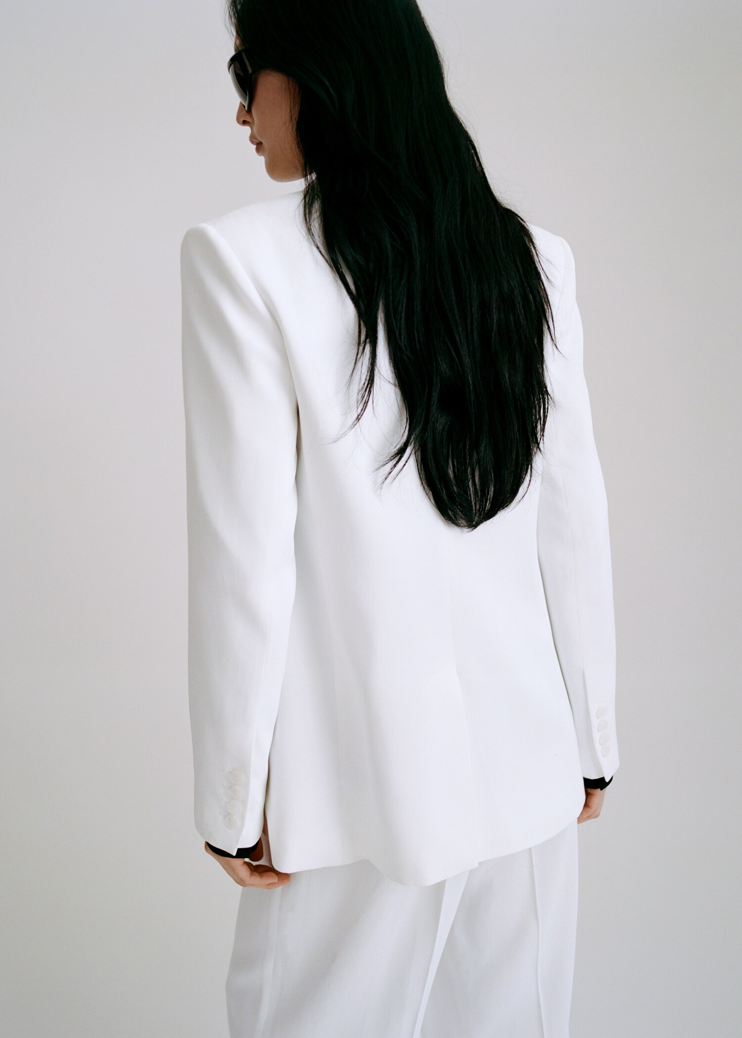 Straight button suit blazer - Details of the article 6