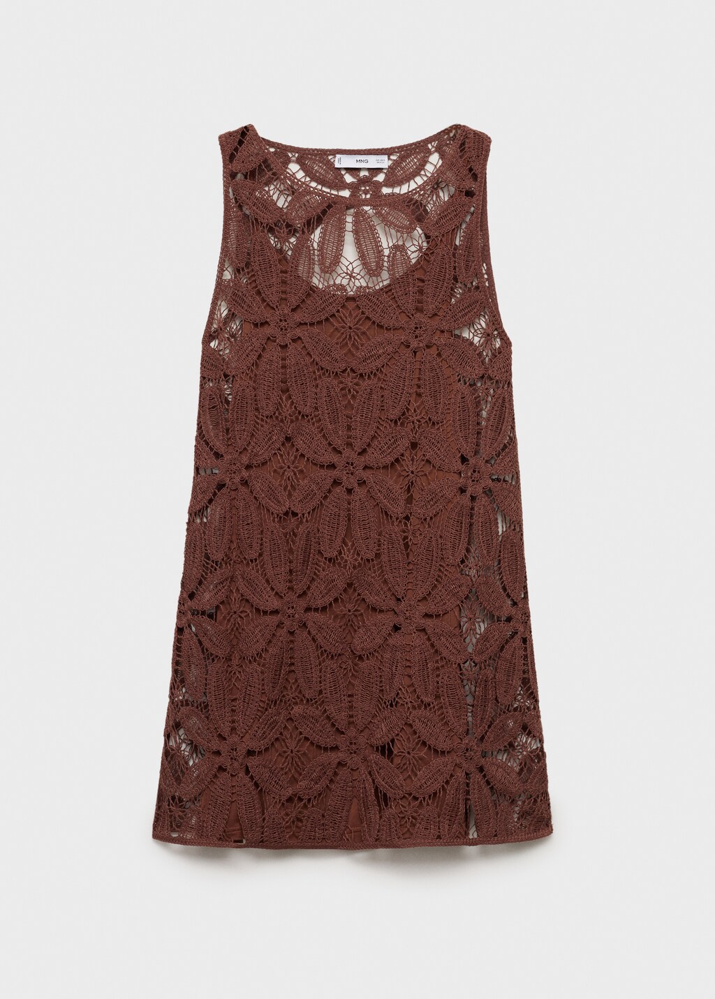 Open back crochet dress