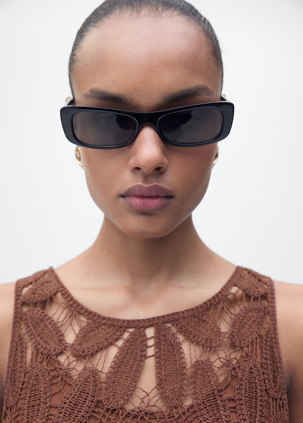 Open back crochet dress