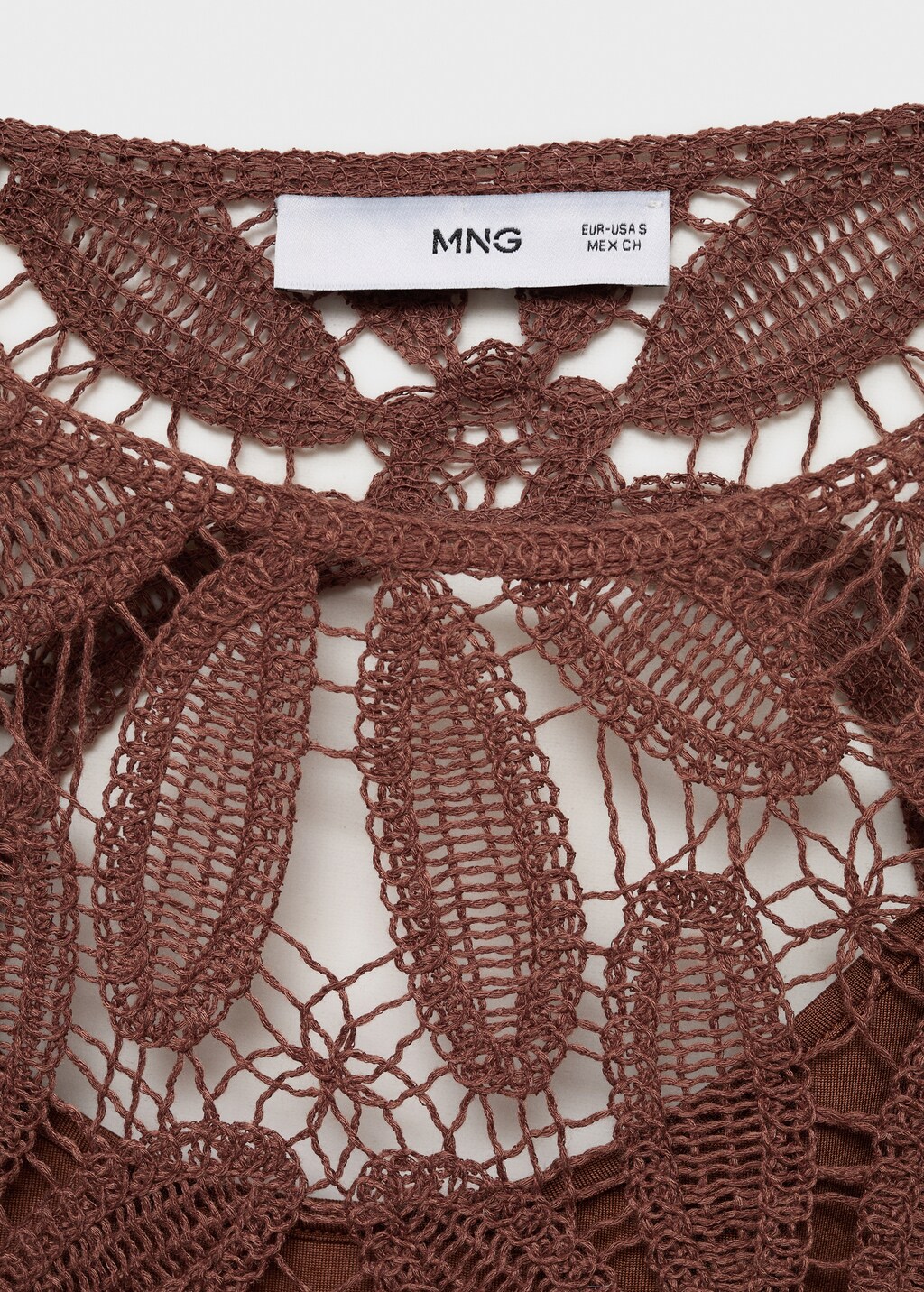 Open back crochet dress