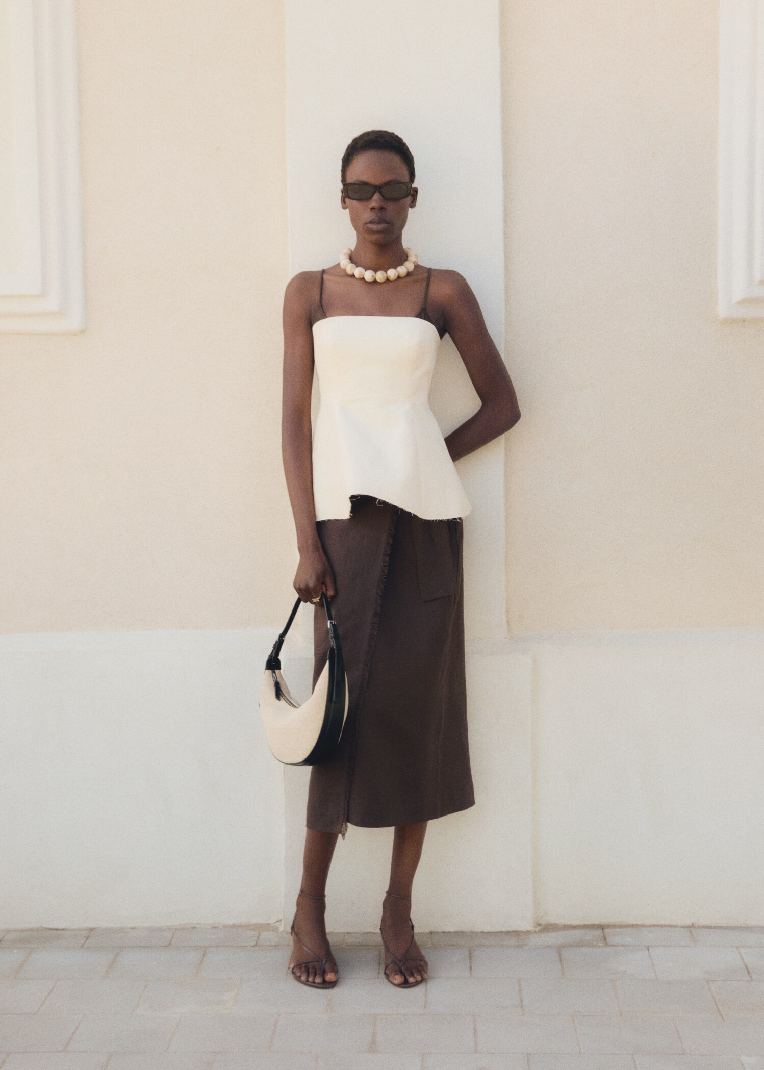 Linen sarong skirt - Details of the article 6