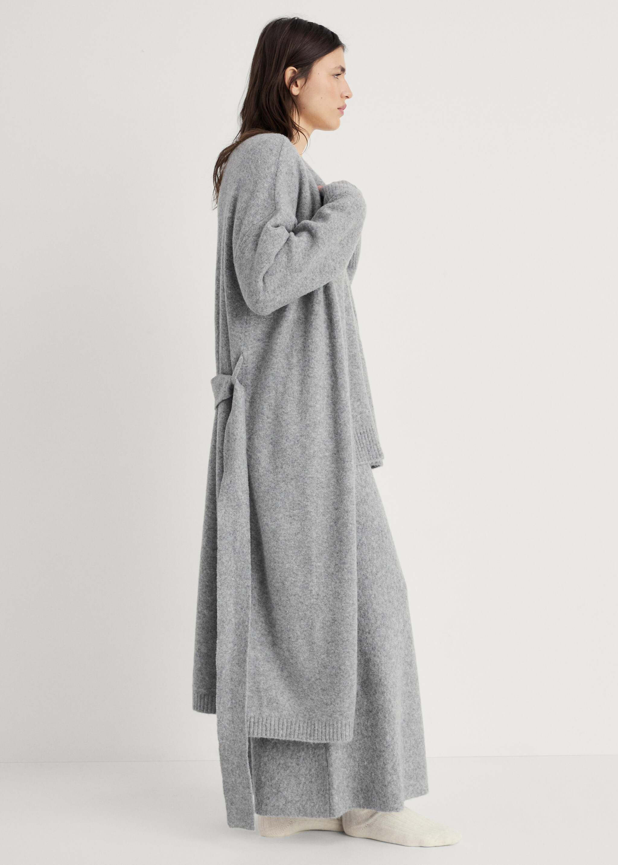 Cardigan maille court - Plan moyen