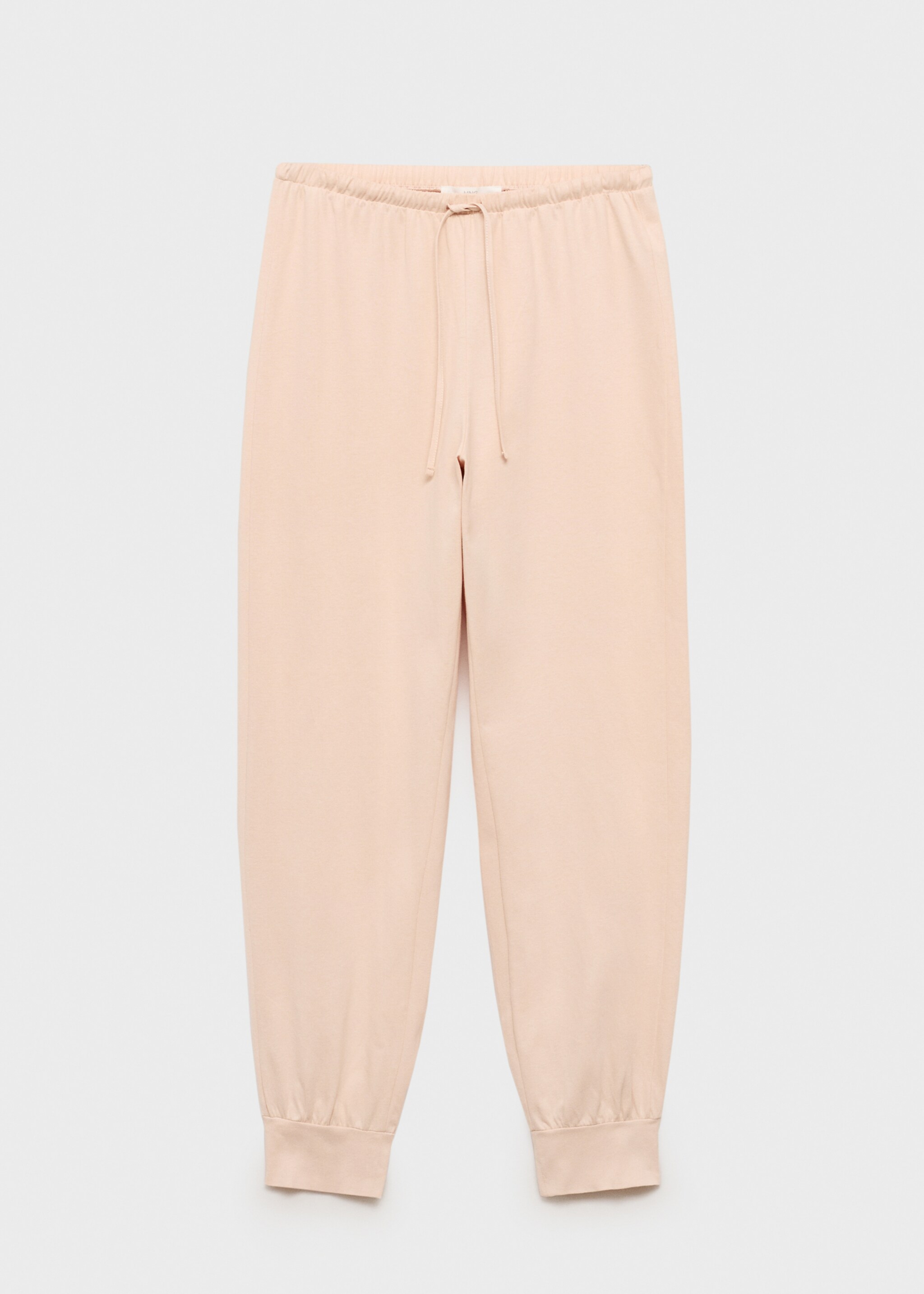Cotton trousers with soft finish - Article without model