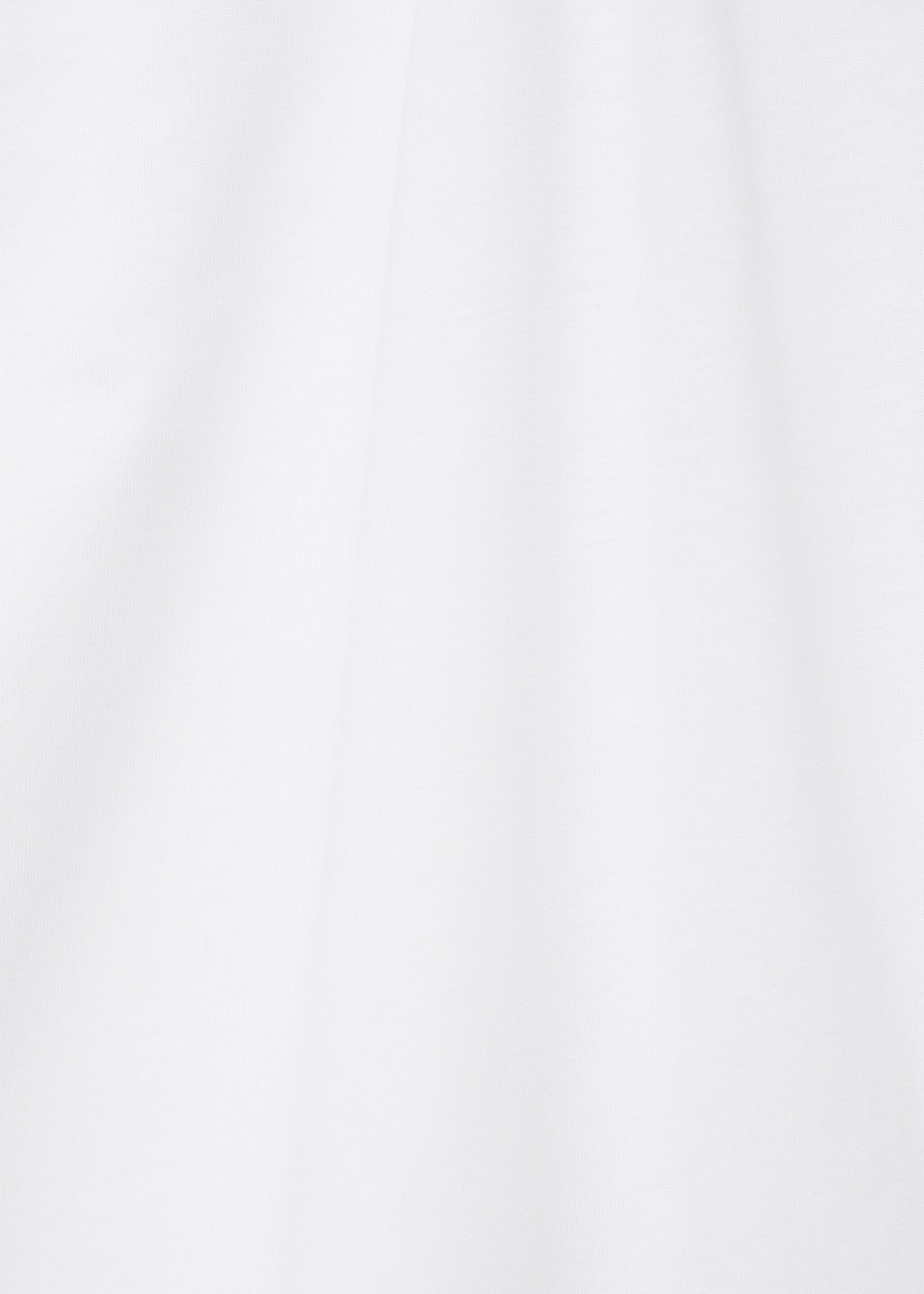 Cotton nightgown with lace detail - Details of the article 0