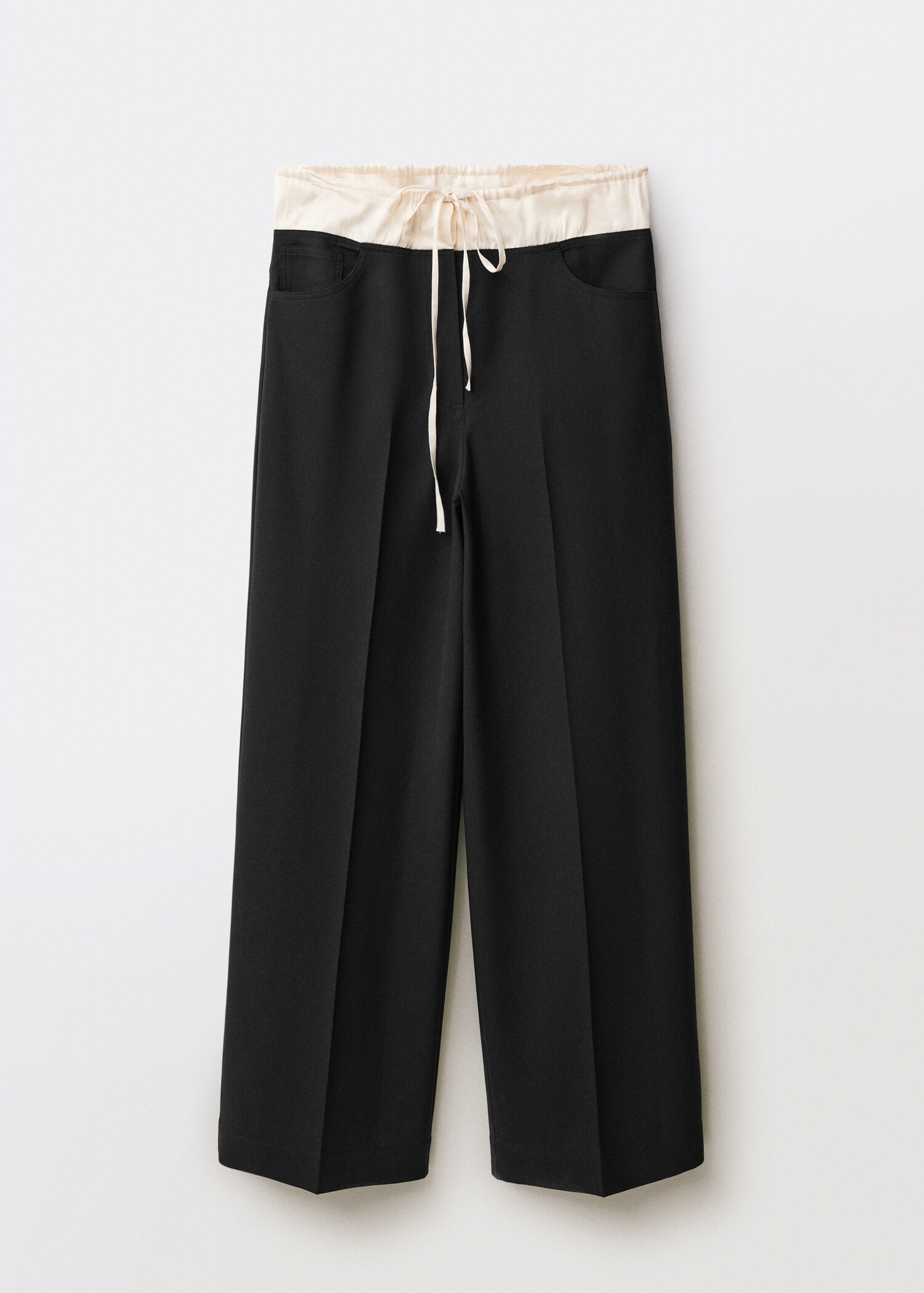 Pantalon de jogging en laine mélangée combiné - Article sans modèle