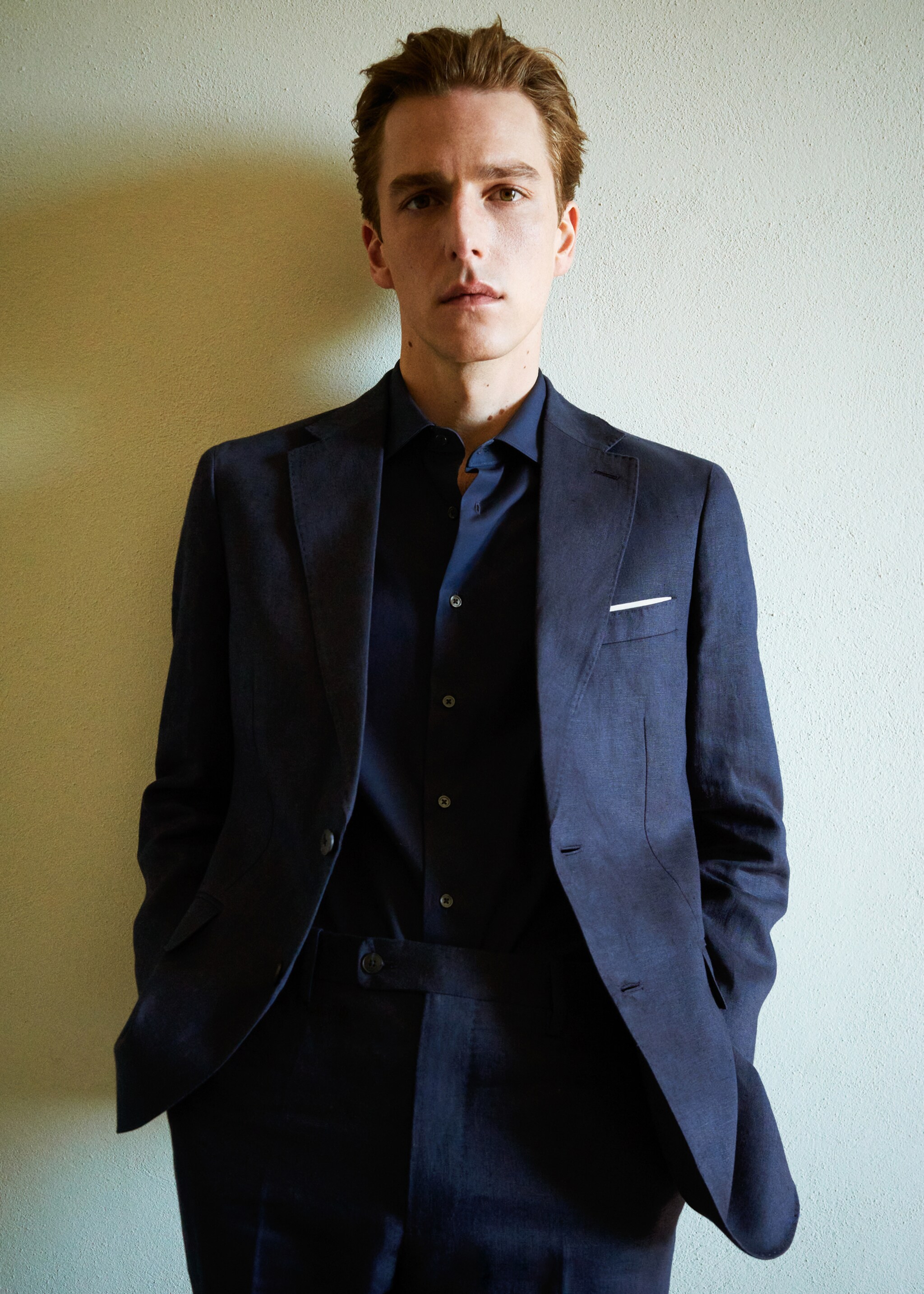 Americana traje Amalfi 100% lino slim fit - Detalle del artículo 4