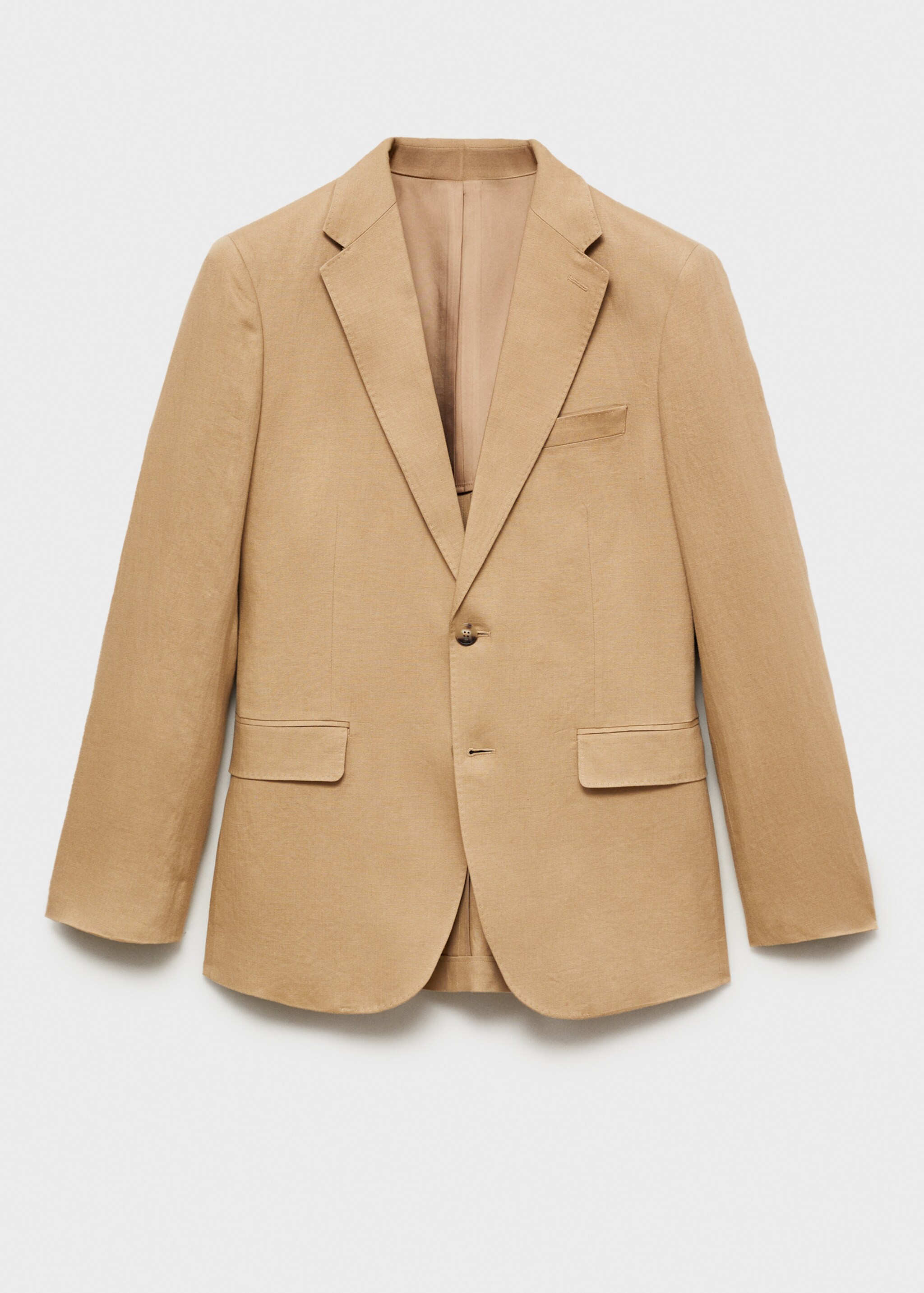 Amalfi 100% linen slim-fit suit jacket - Article without model