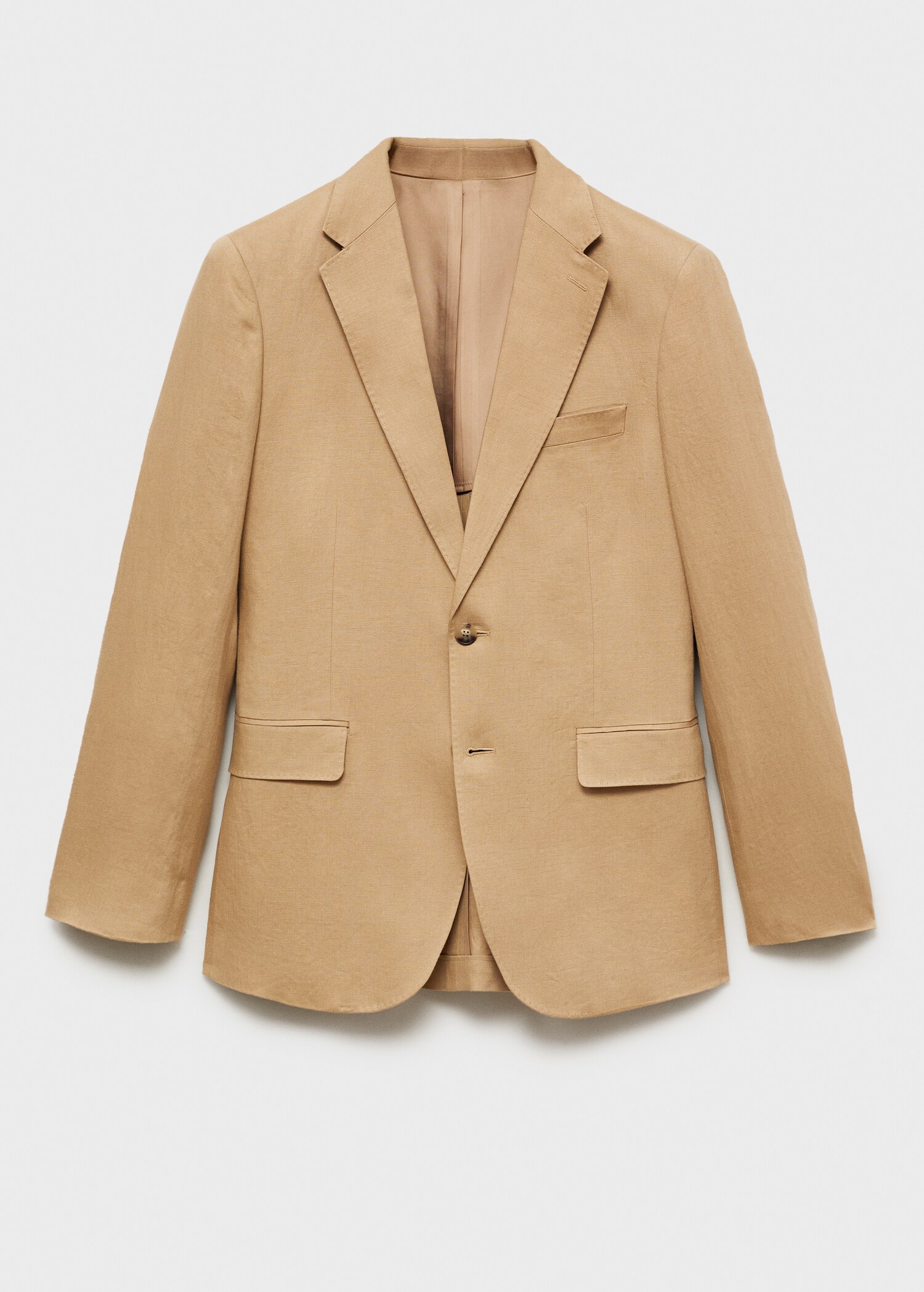 Amalfi 100% linen slim-fit suit jacket - Article without model