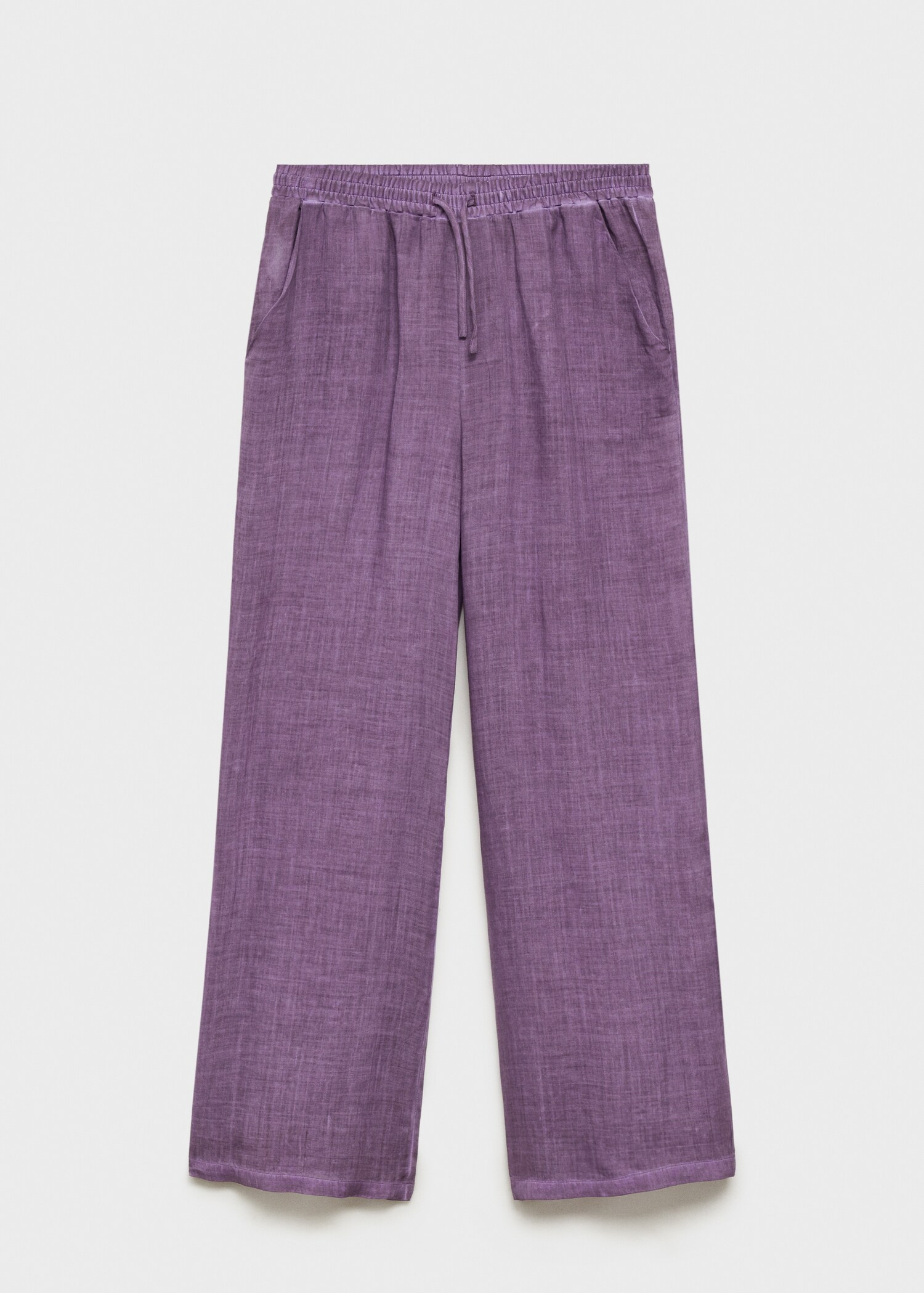 Pantalon en ramie design overdyed - Article sans modèle