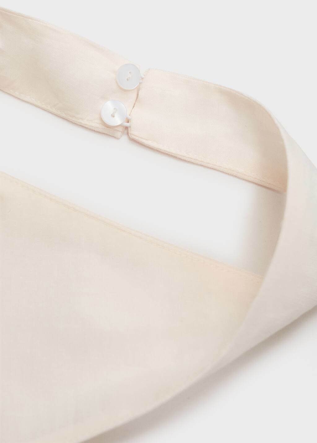 Halter-neck linen dress