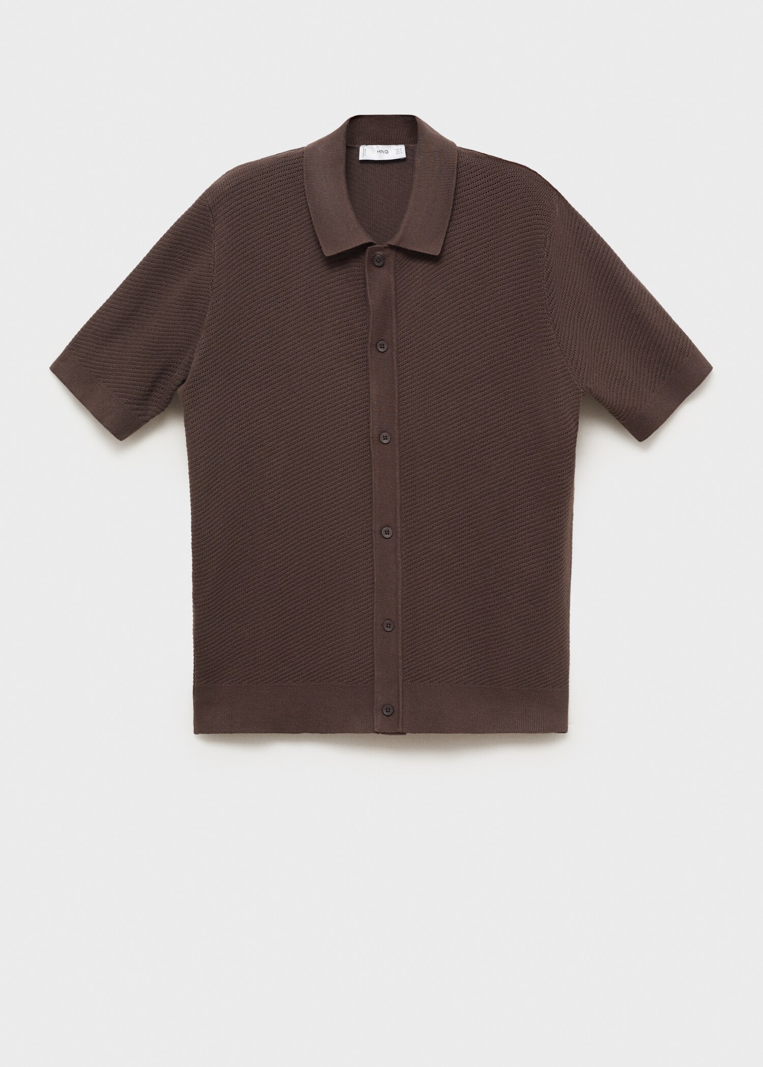 Camisa punto calado estructura - Artículo sin modelo
