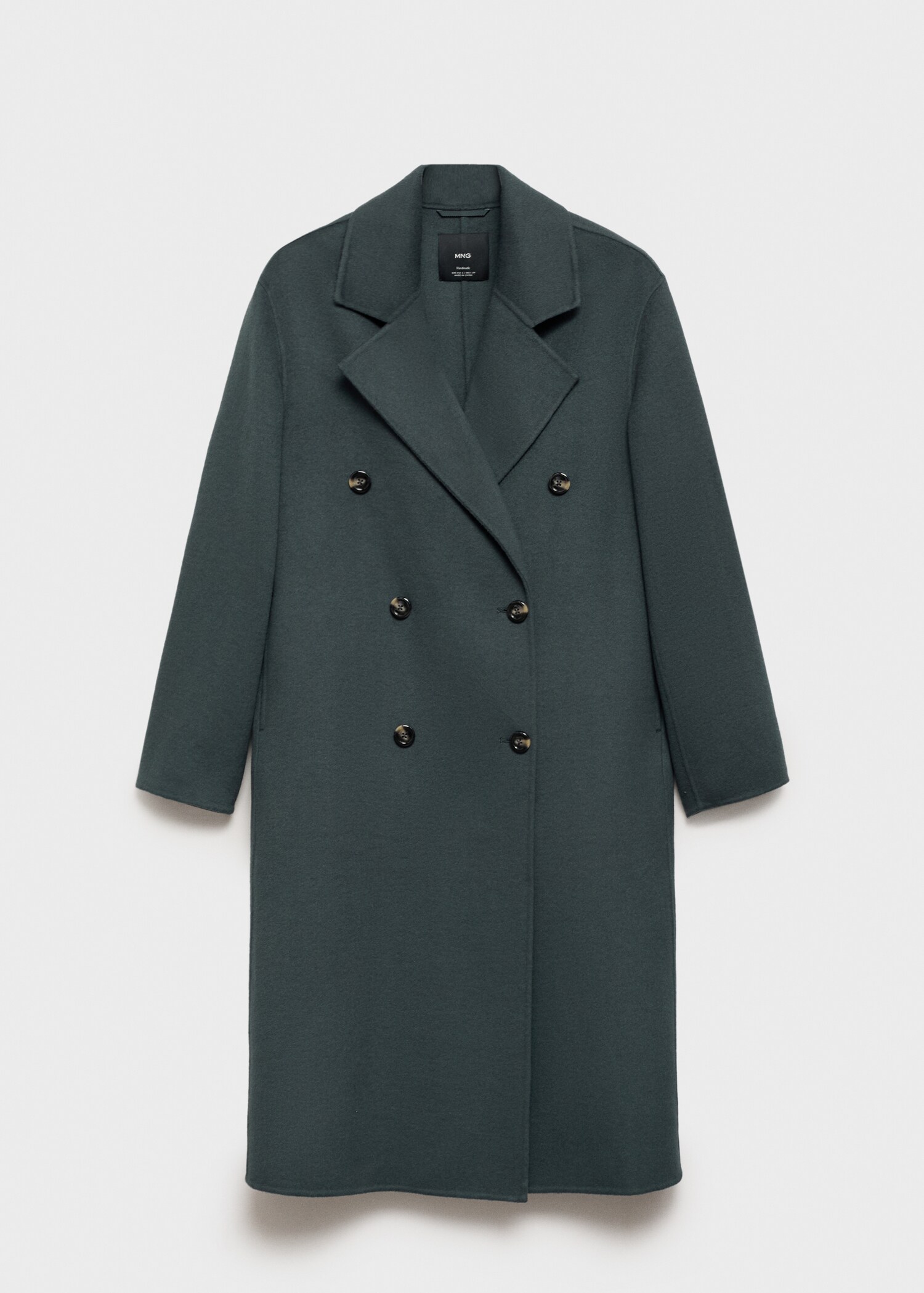 Handmade oversized wool coat - Article without model