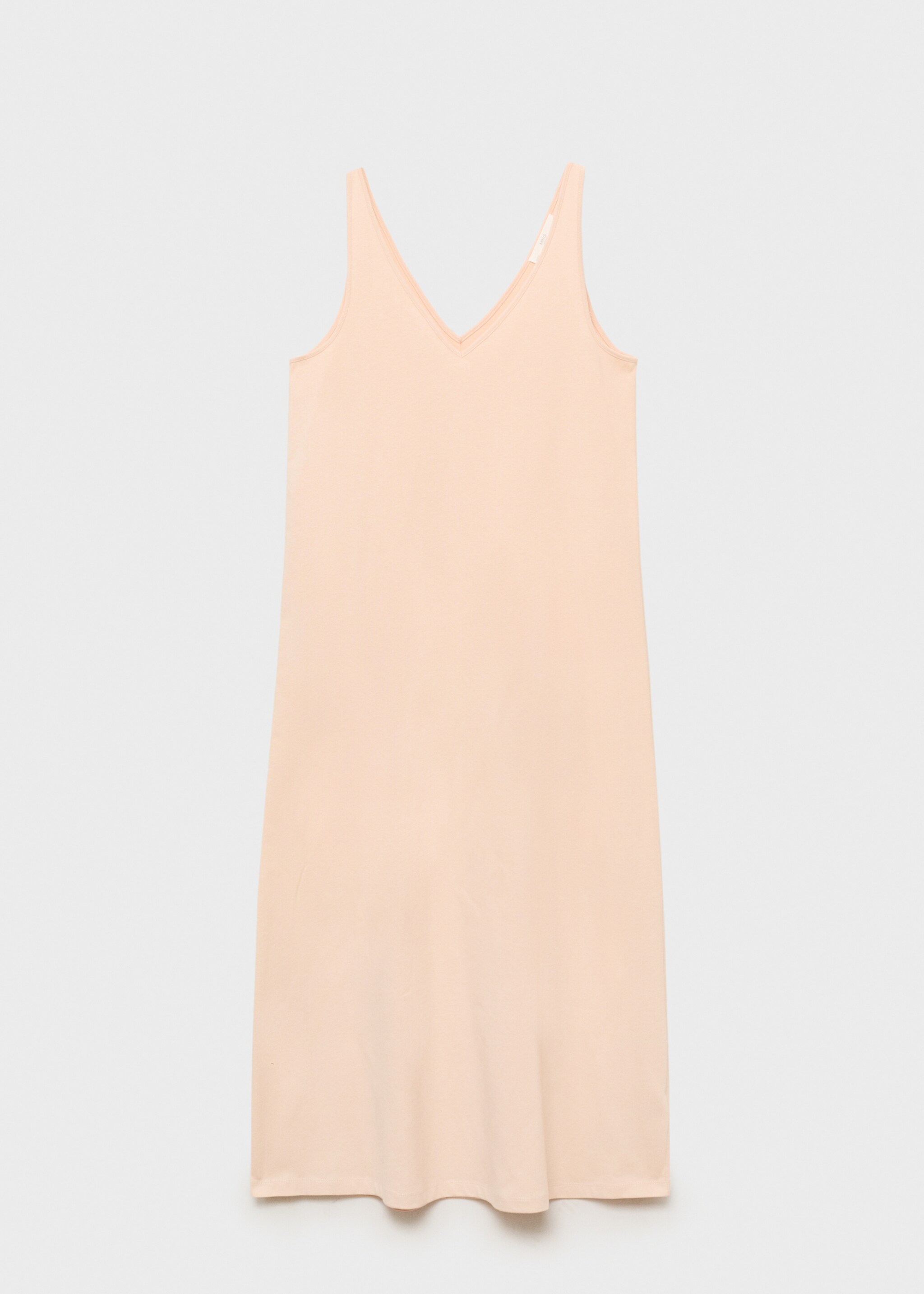 Cotton dress with soft finish - Article without model