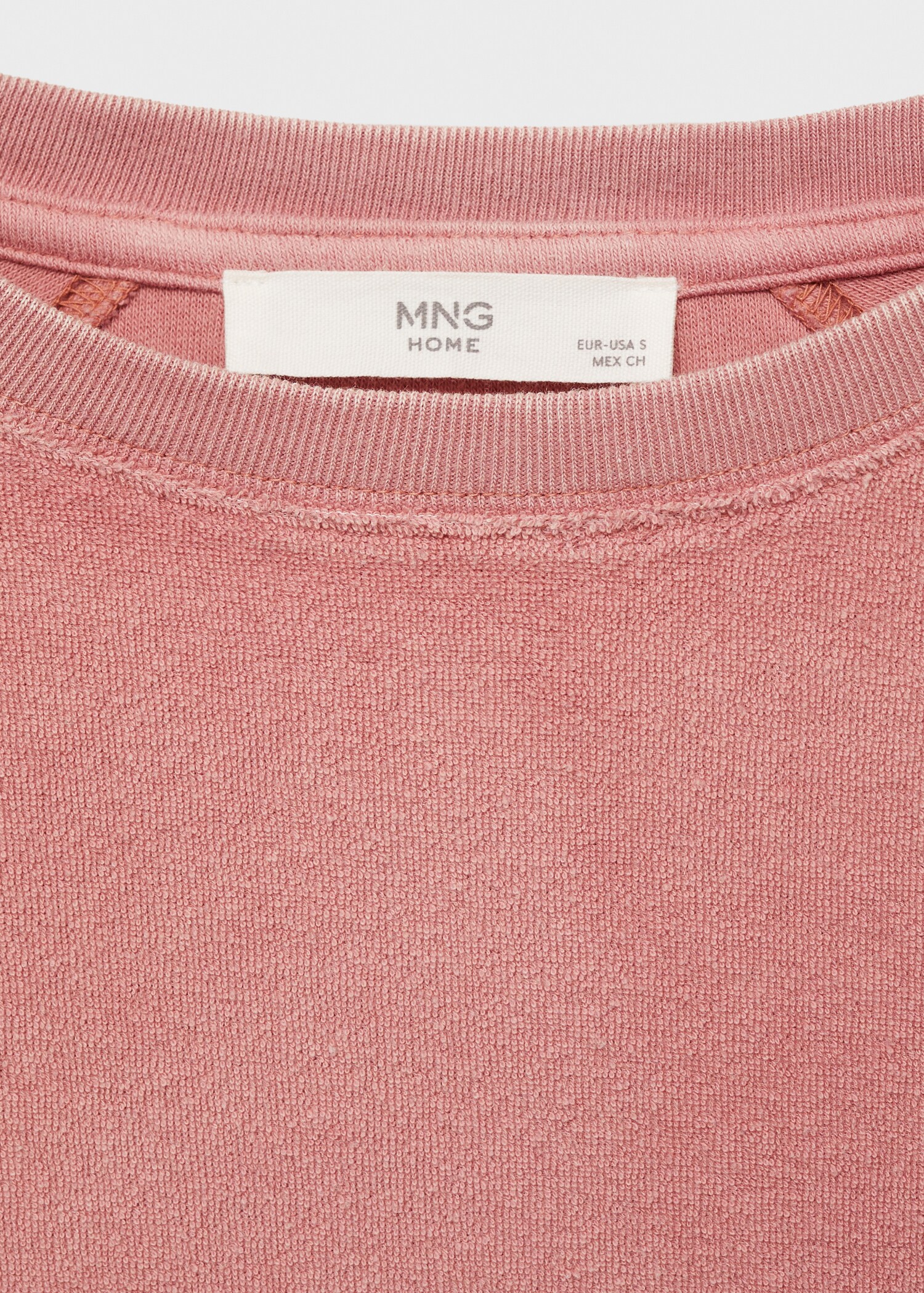 Terry cotton overdyed sweatshirt - Details of the article 8