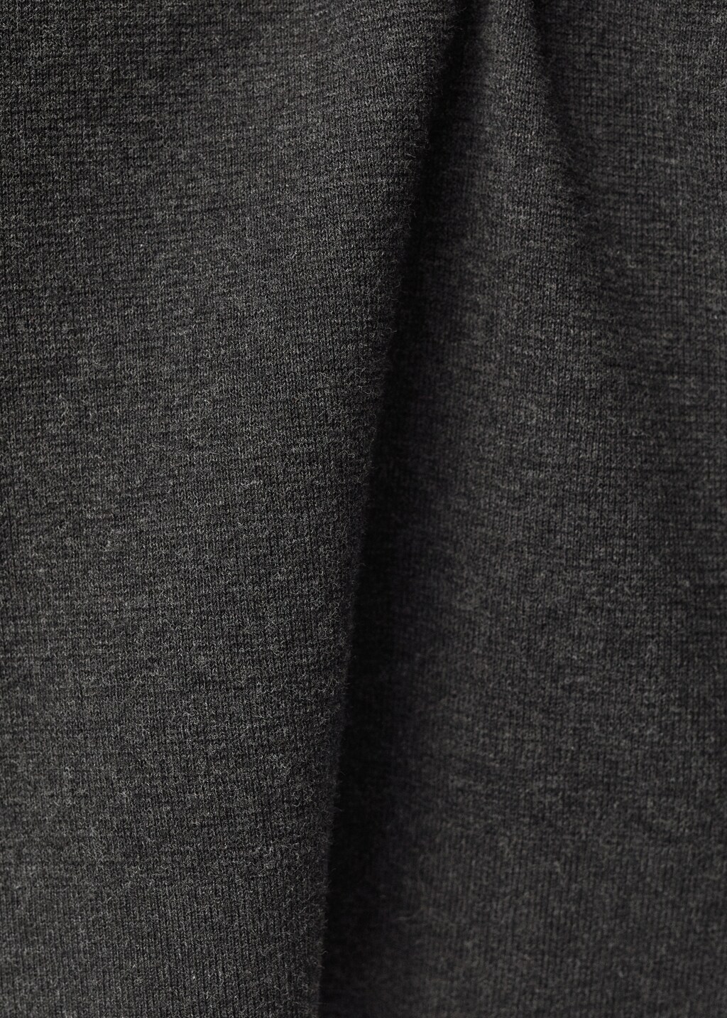 Wool-blend polo-neck sweater