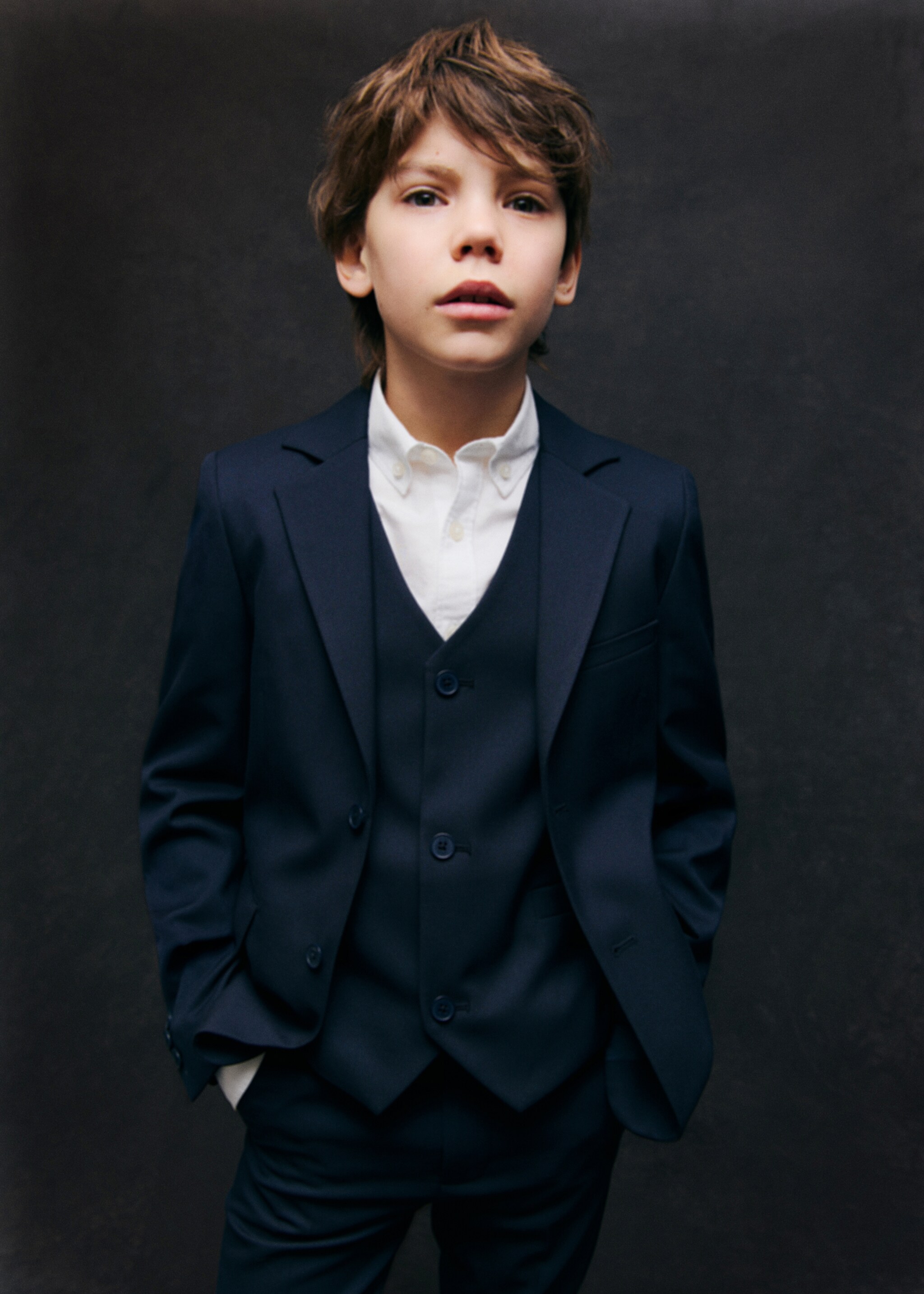 Americana traje slim fit - Plano general