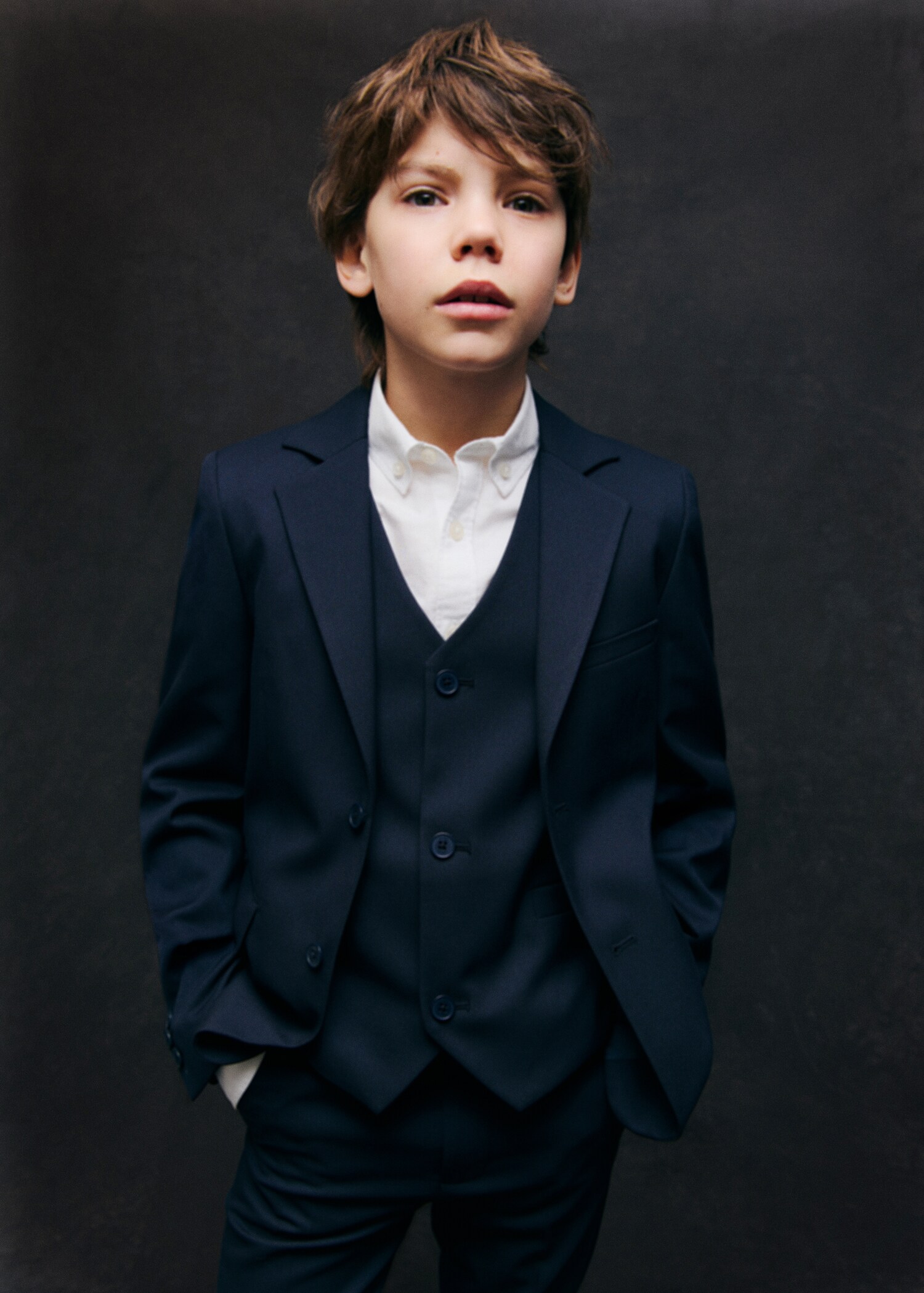 Americana traje slim fit - Plano general