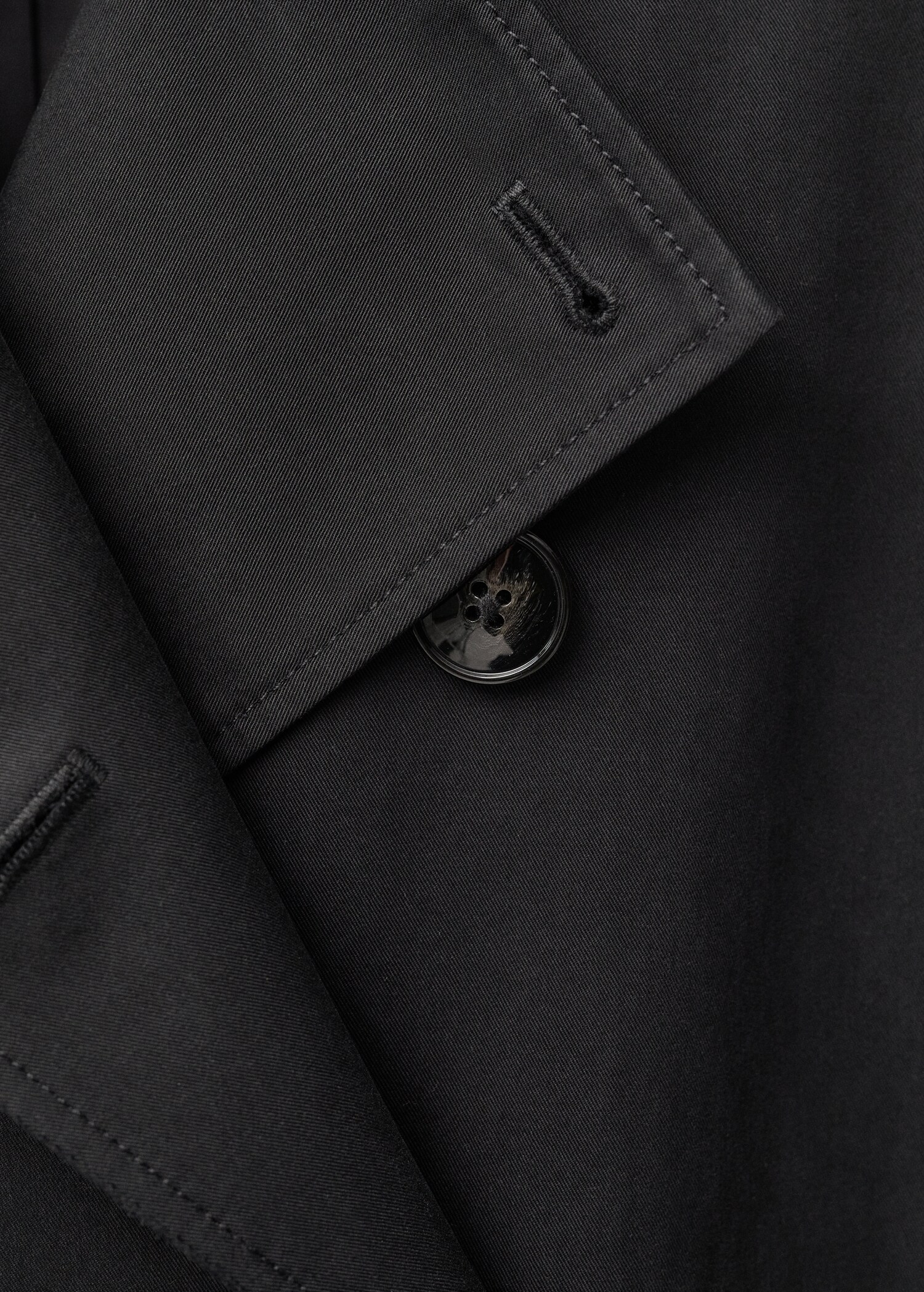 Trench coton double boutonnage - Détail de l'article 0
