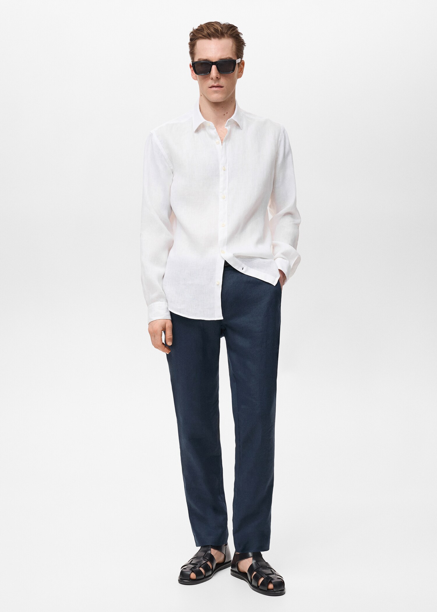 Camisa 100% lino - Plano general