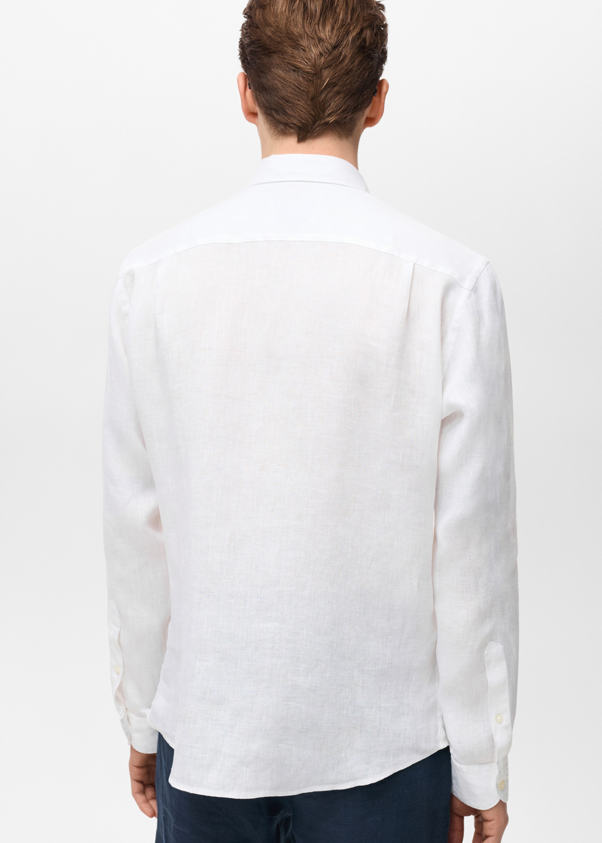 Camisa 100% lino - Reverso del artículo