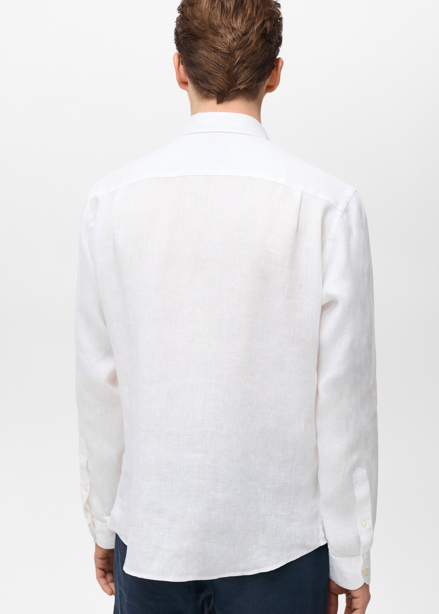 Camisa 100% lino - Reverso del artículo