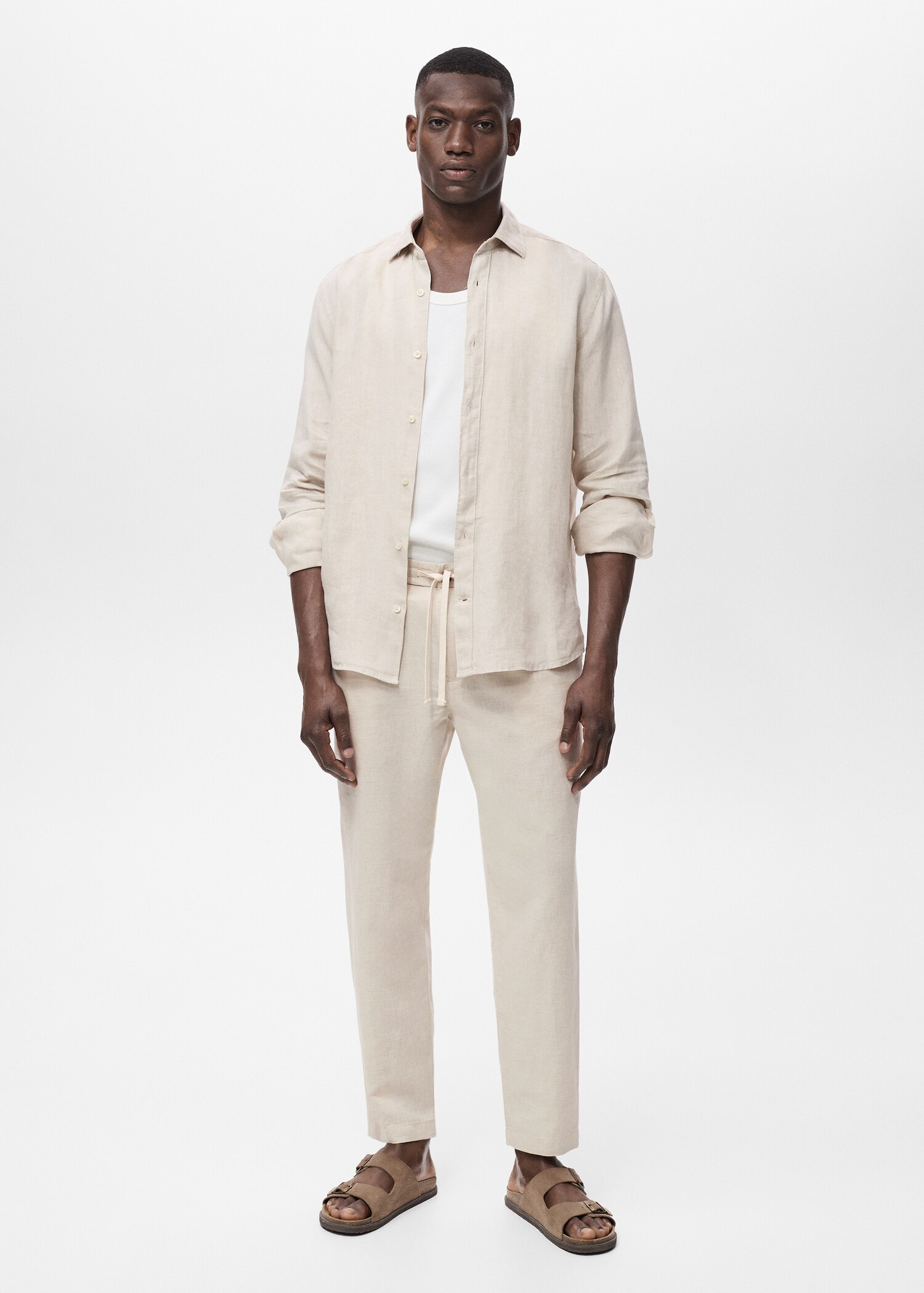 Linen 100% shirt - General plane