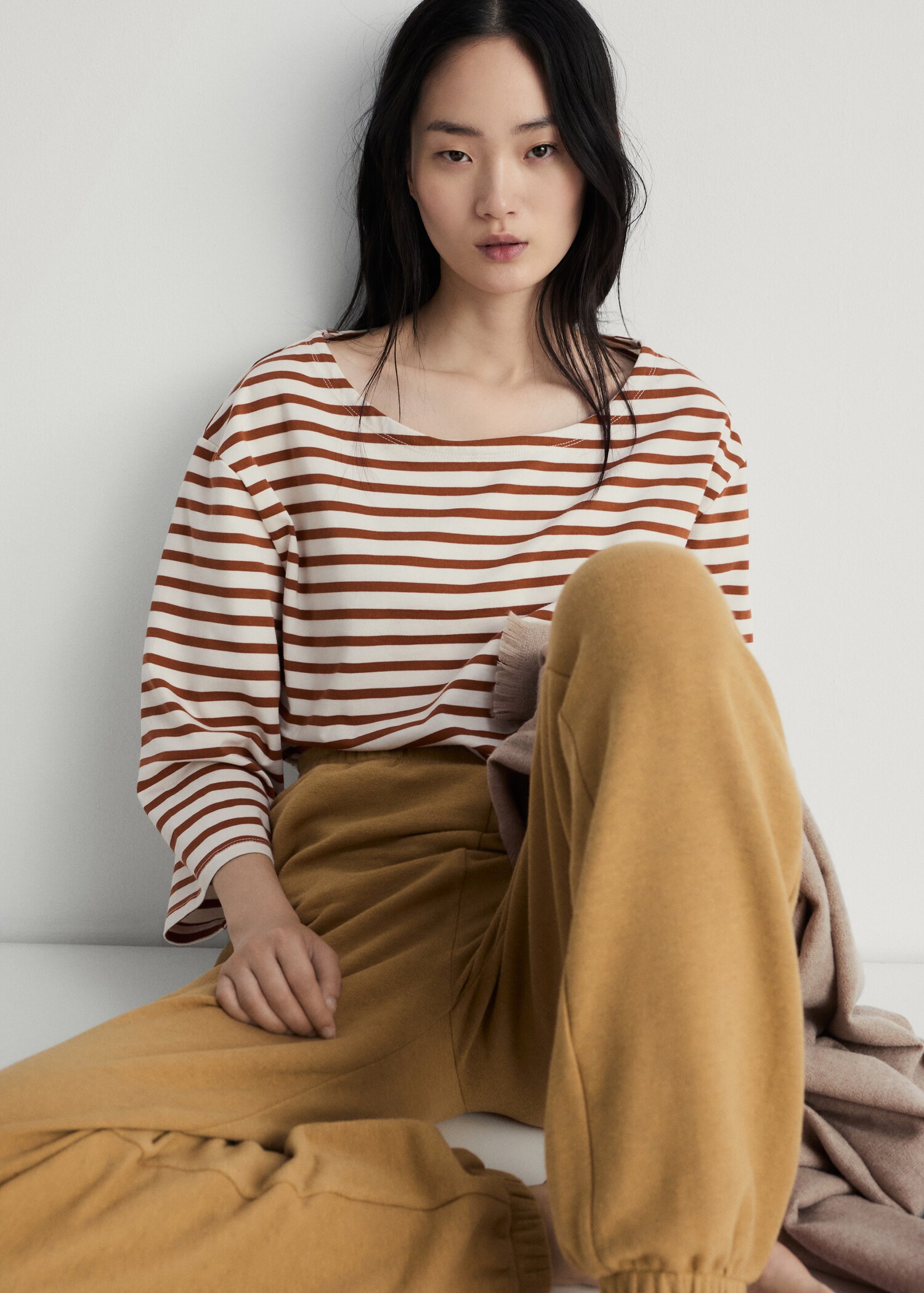 Heather fleece cotton trousers - Details of the article 2