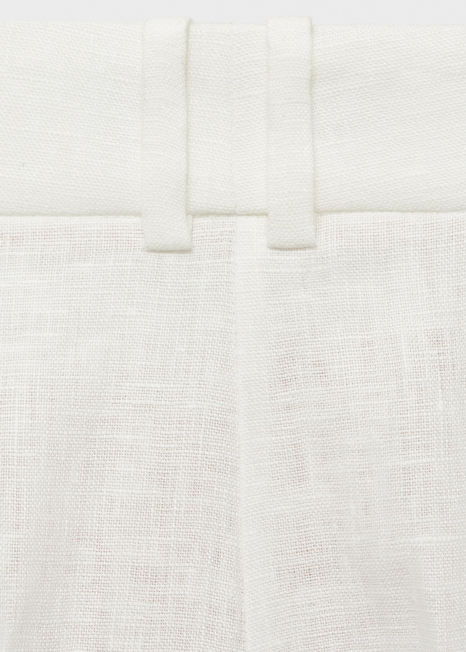 Linen suit trousers - Details of the article 0