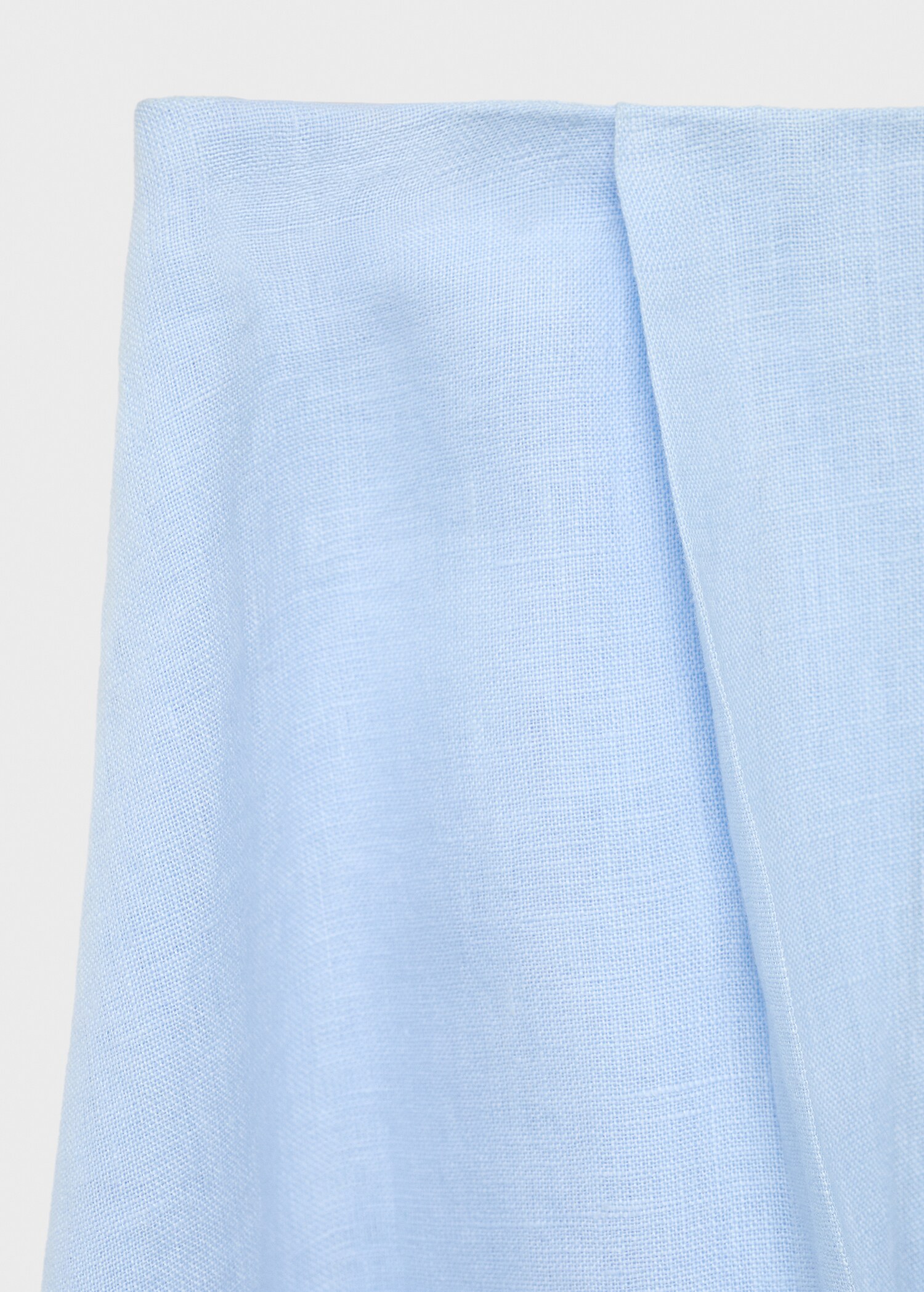 Linent skirt with pleat detail - Details of the article 8