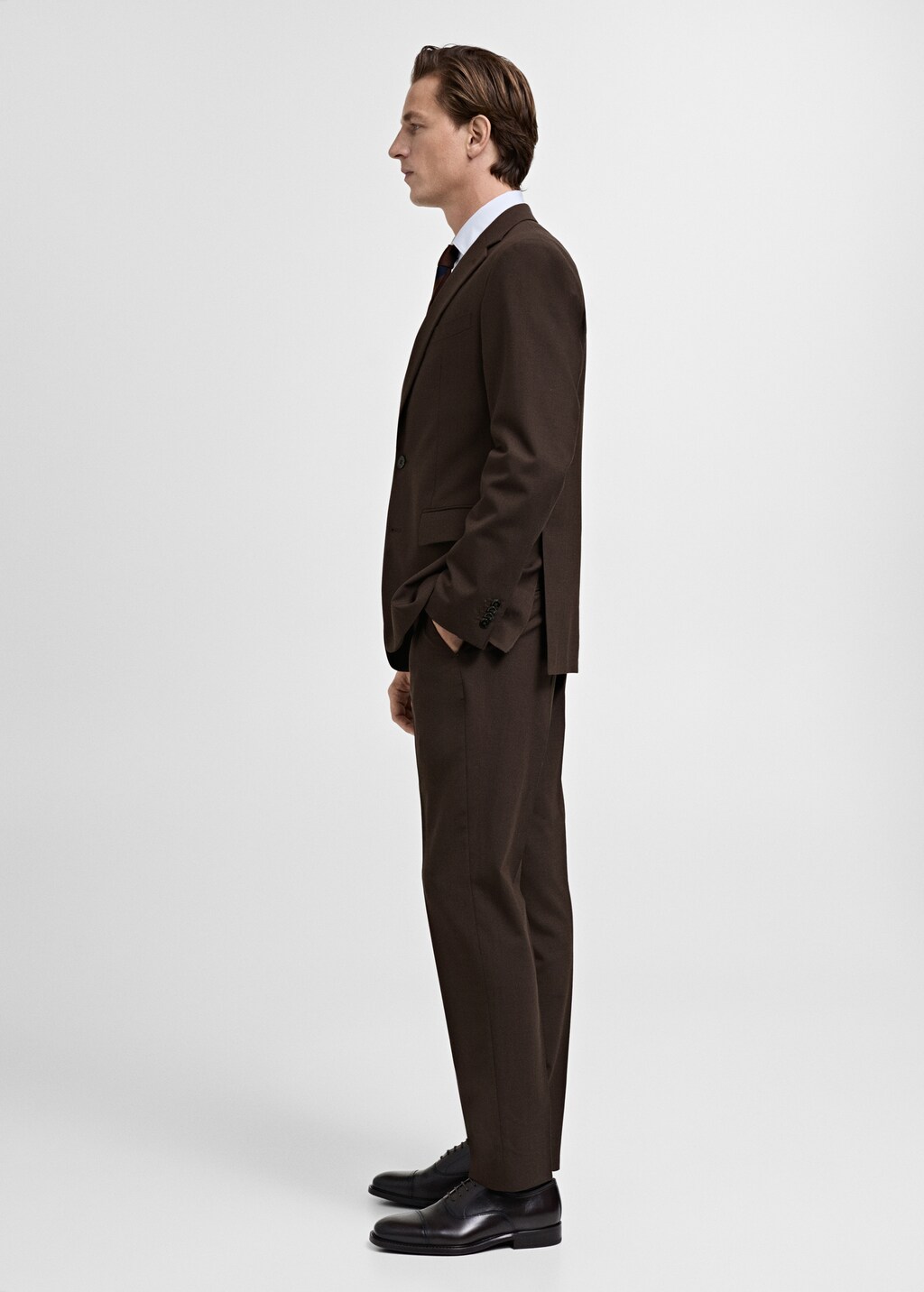 Turin 100% wool suit pants