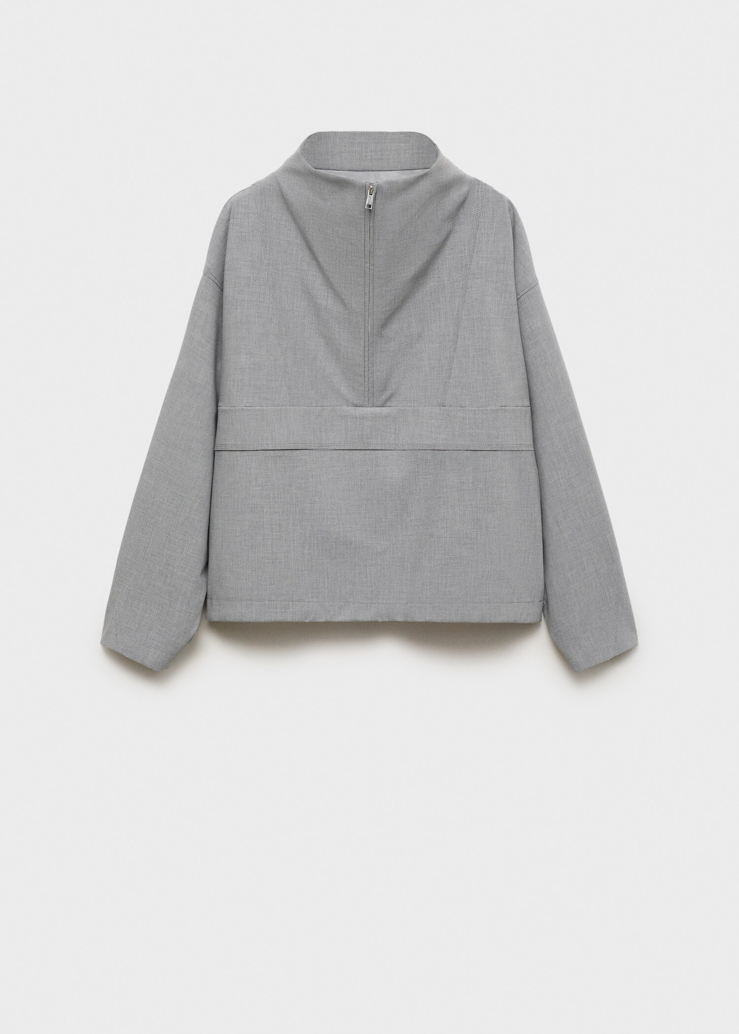 Parka oversize zippée - Article sans modèle