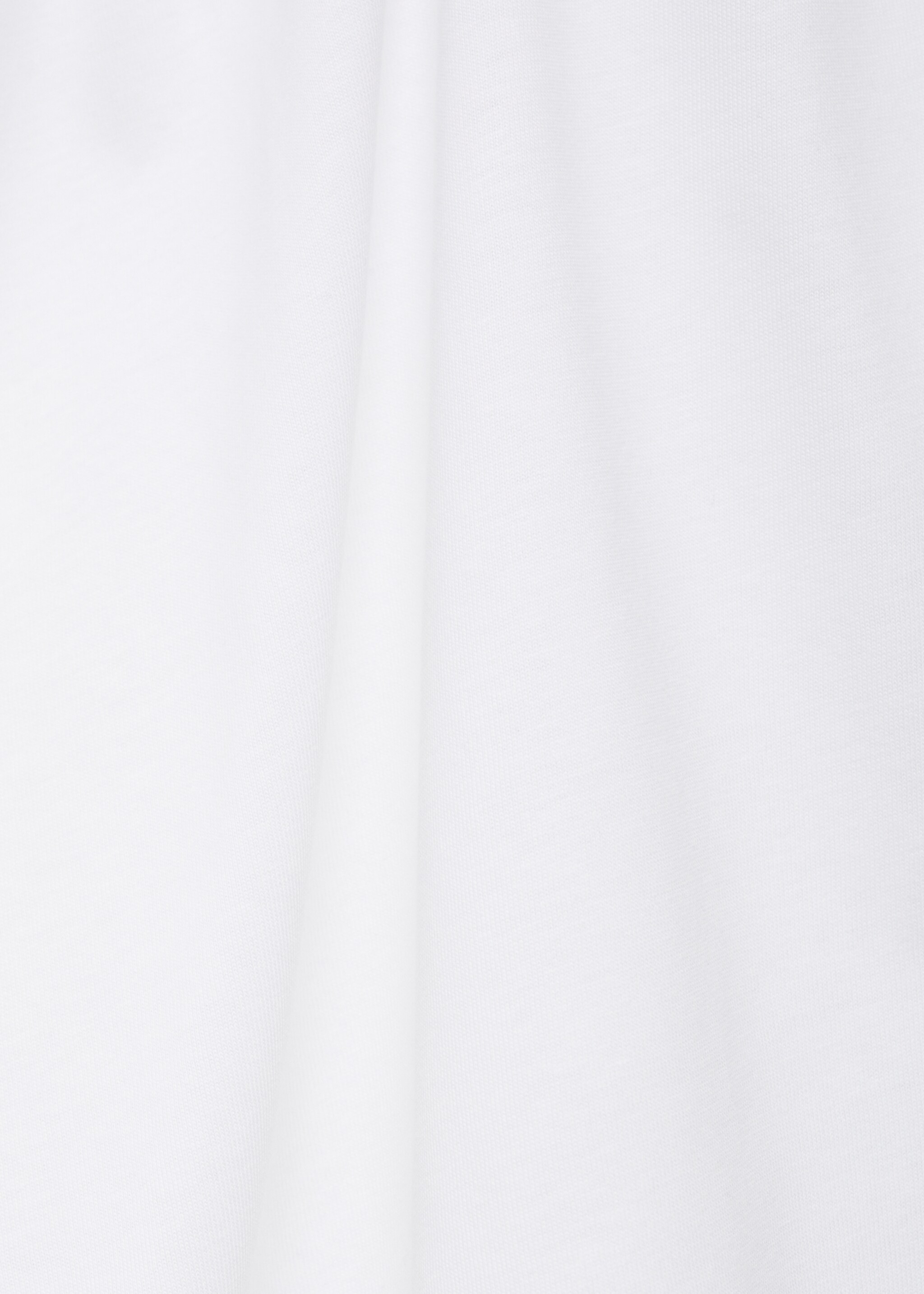 Cotton top with lace detail - Details of the article 0