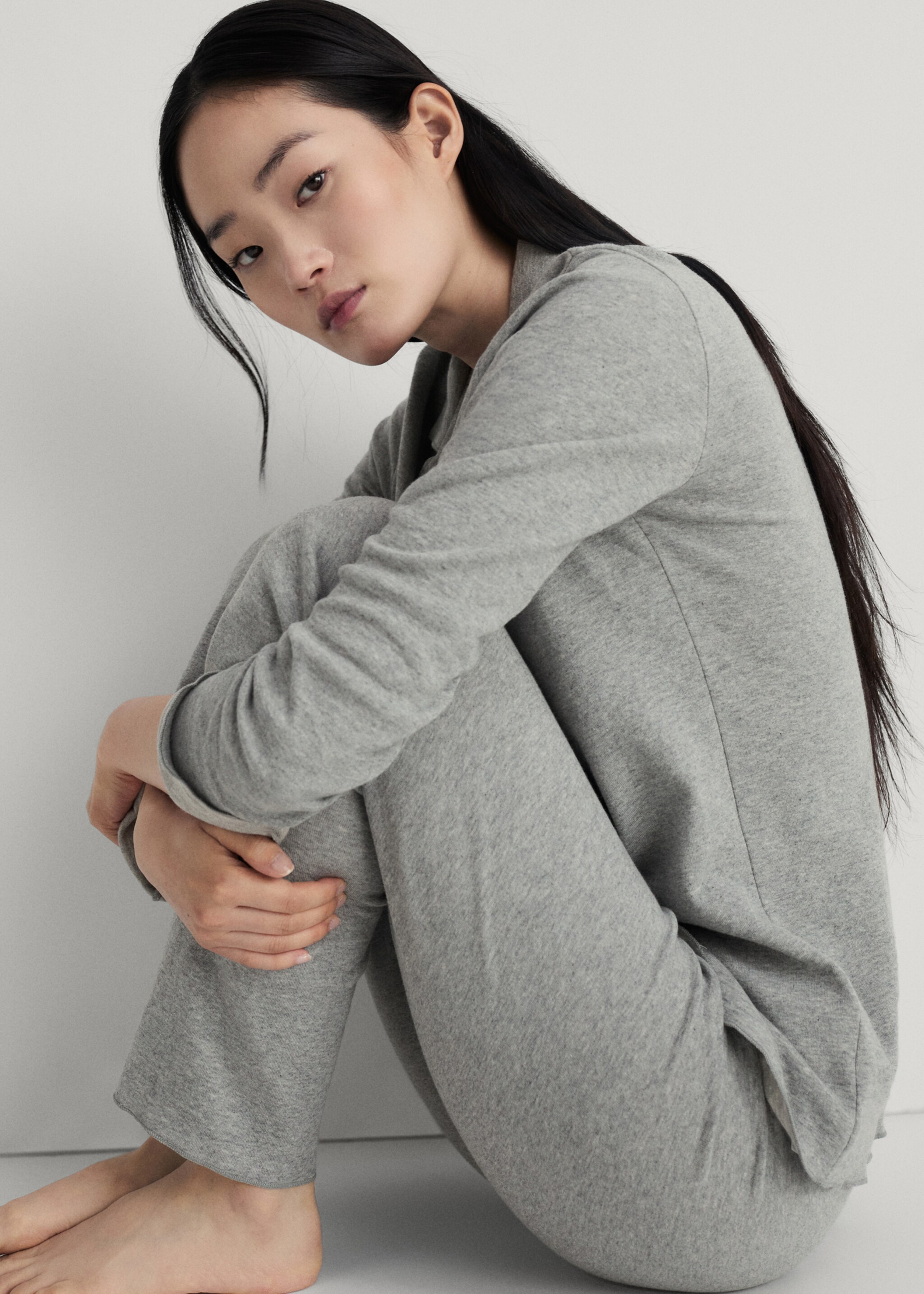 Double-face cotton trousers - Details of the article 2