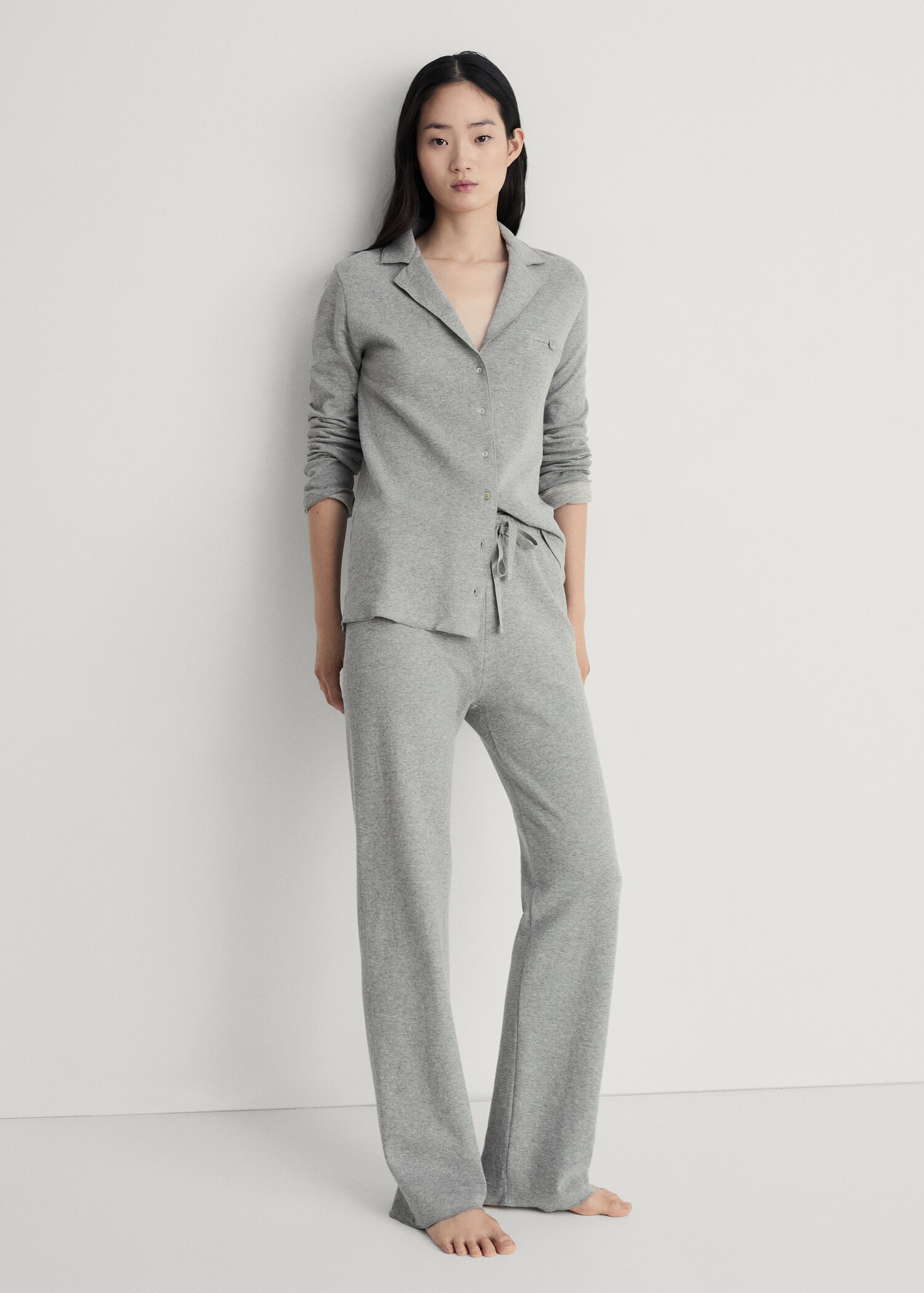 Double-face cotton trousers - General plane