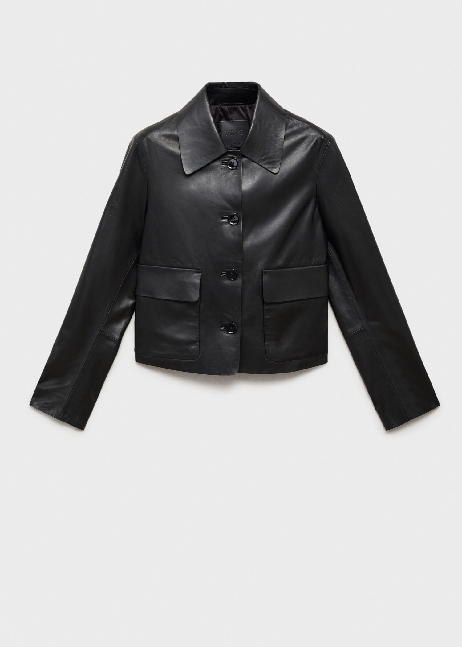 Chaqueta piel botones - Artículo sin modelo