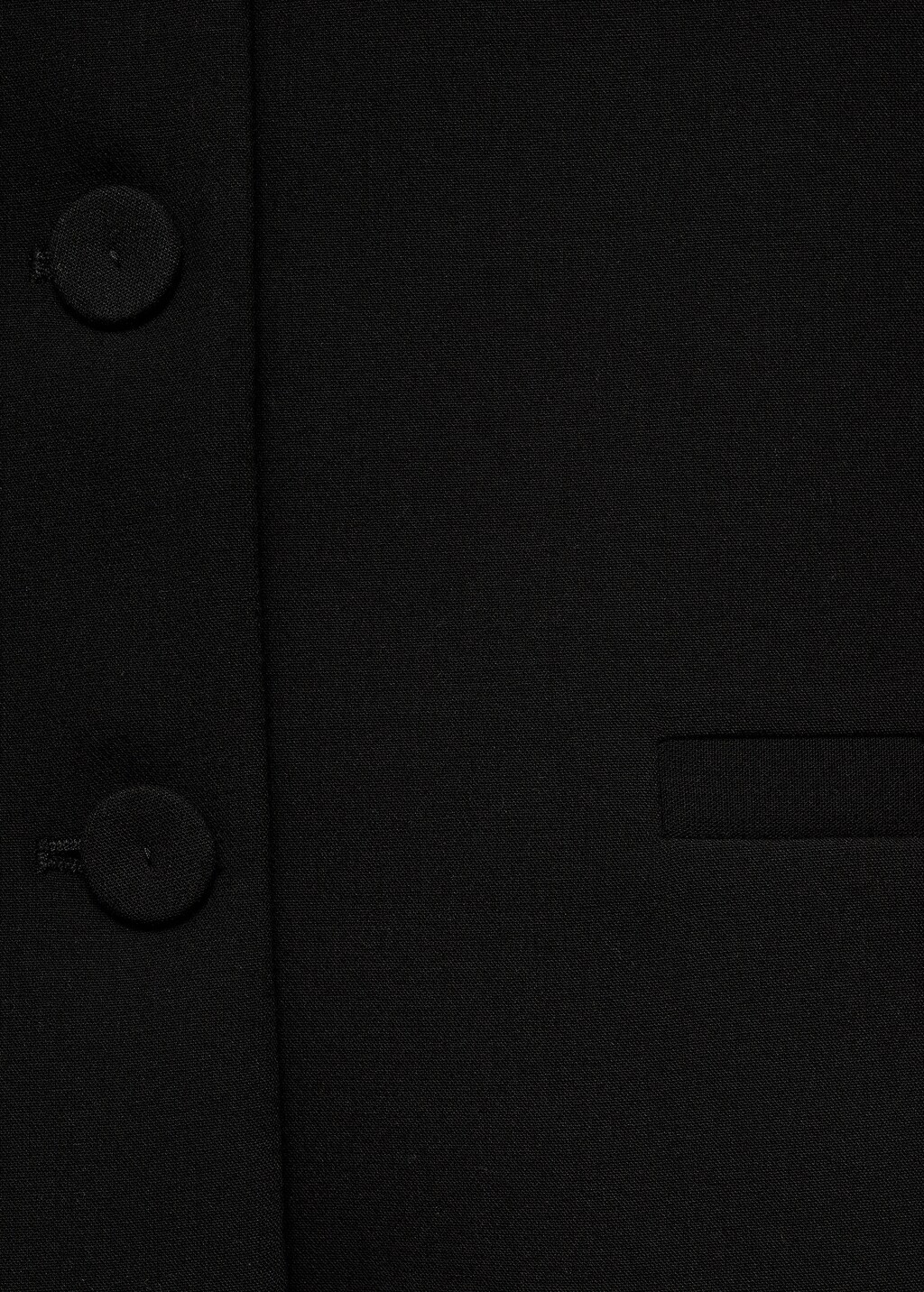 Suit blazer with lapels