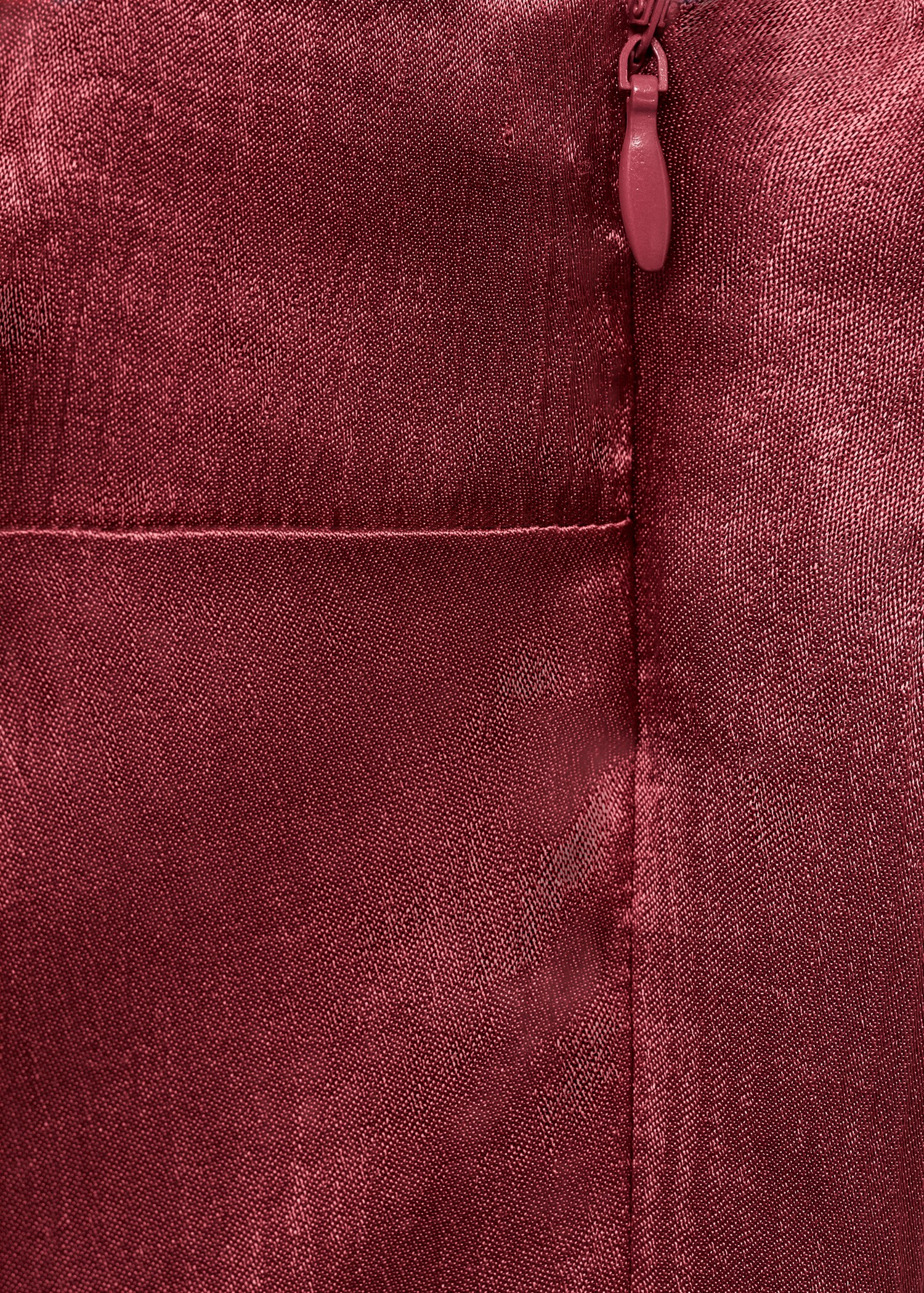 Asymmetrical satin top - Details of the article 8